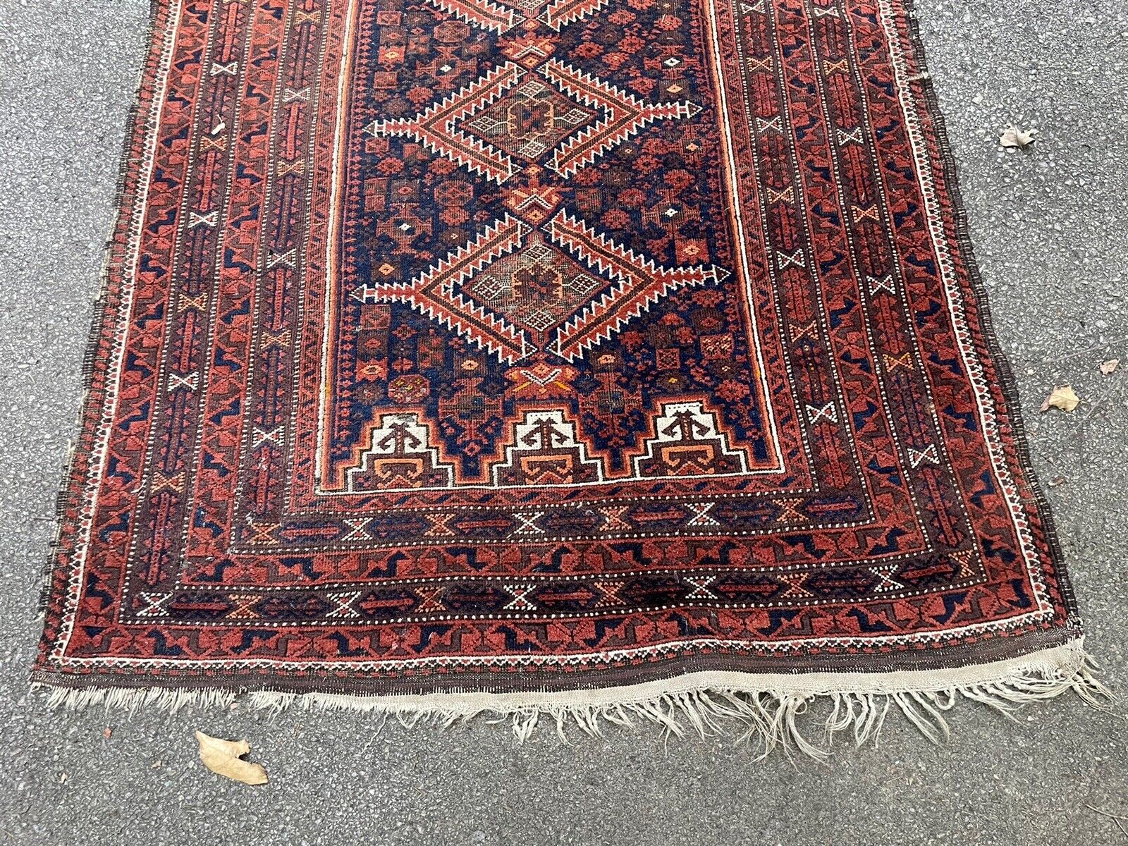 Vintage 1900s Belouch Tribal Rug - 42”x78”