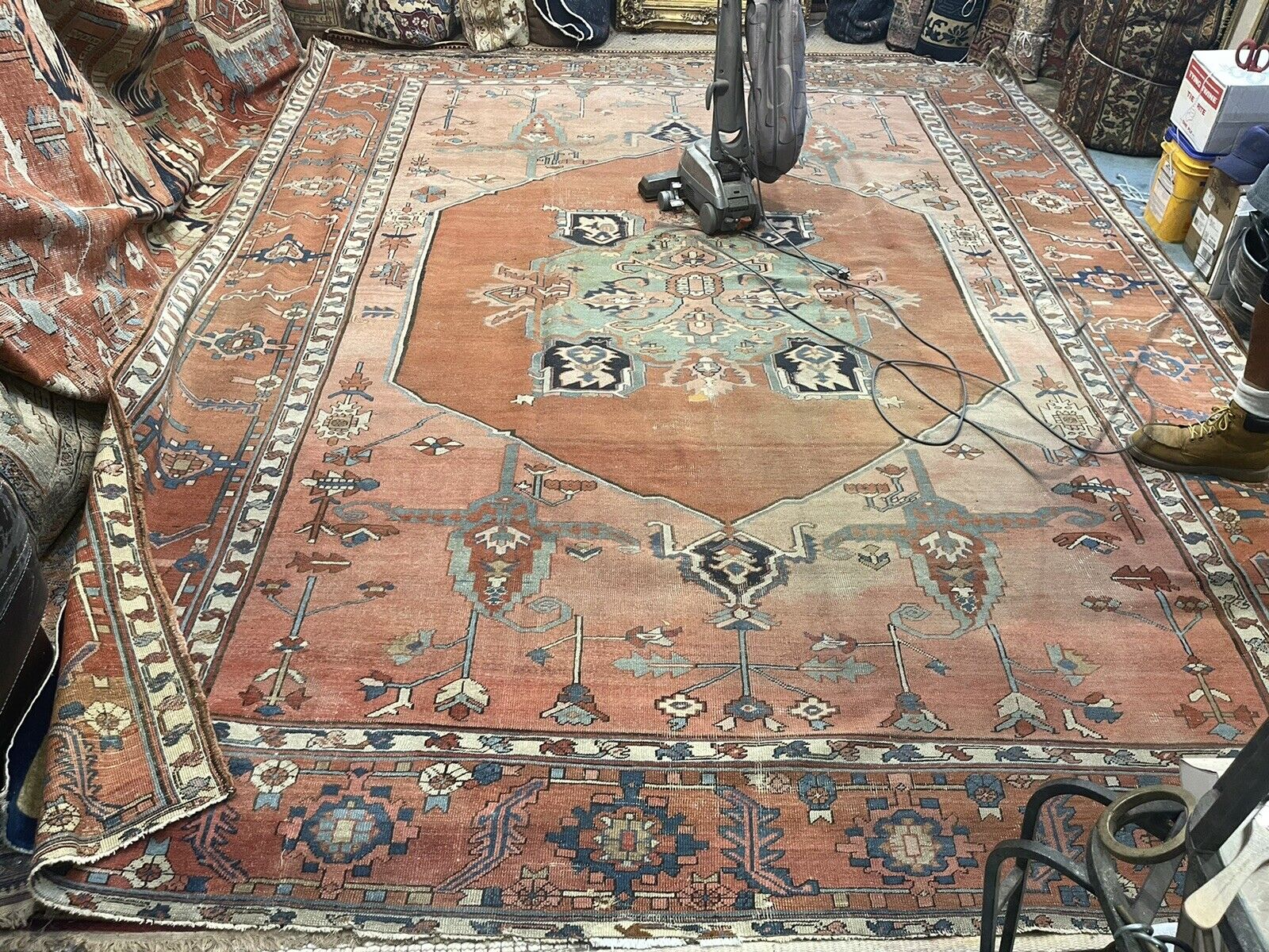 19th Century Serapi Rug - Mystical Art Investment