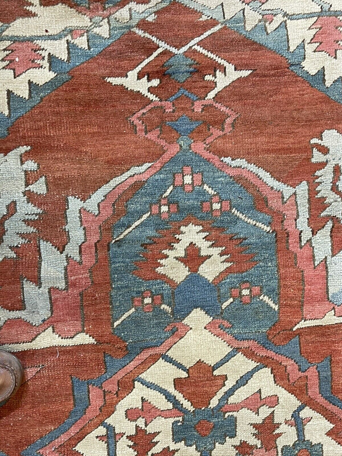Rare 19th Century Antique Serapi Collector's Piece