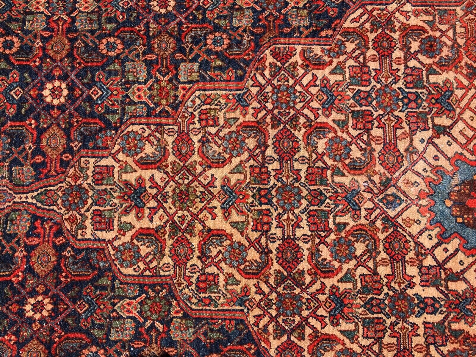 19th Century Fereghan Saruk Palace Rug 6'9" x 16'9