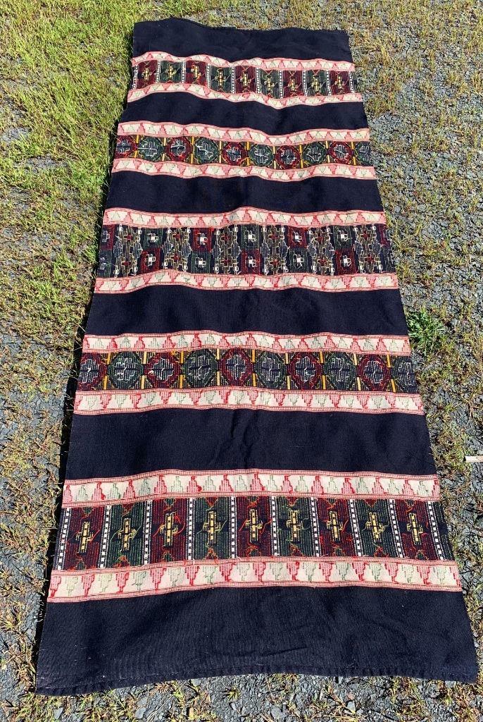 Antique Norwegian Handwoven Tapestry 1800s, XL