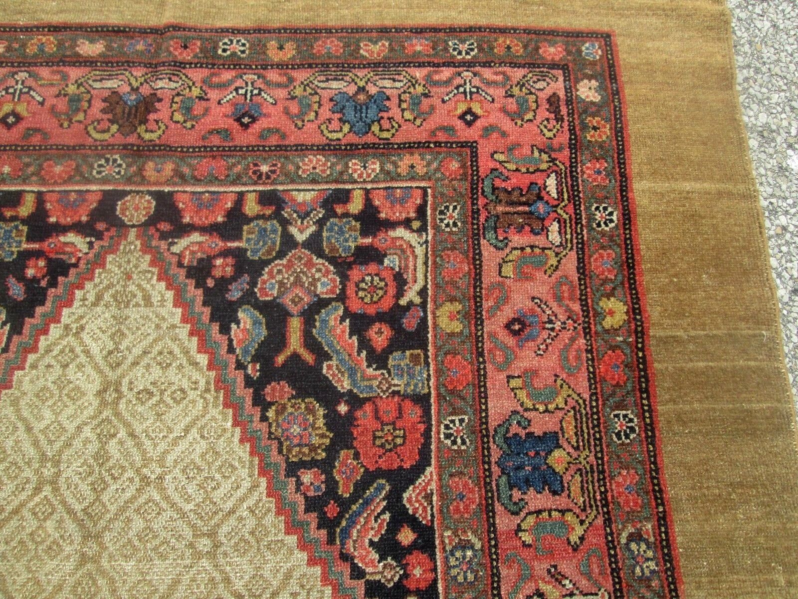 Antique N.W. Serab Oriental Rug, 1800s, 4.8x11.2