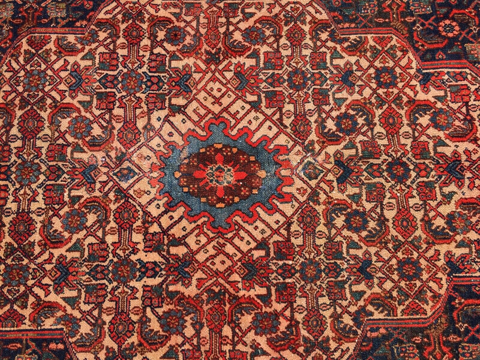 19th Century Fereghan Saruk Palace Rug 6'9" x 16'9