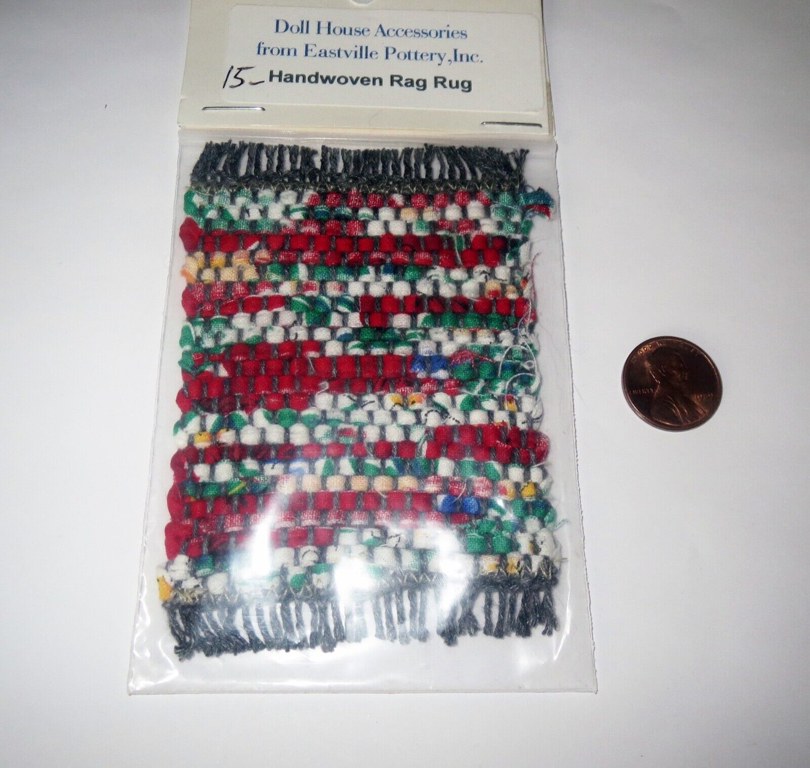 Victorian Miniature Rag Rugs for Dollhouses