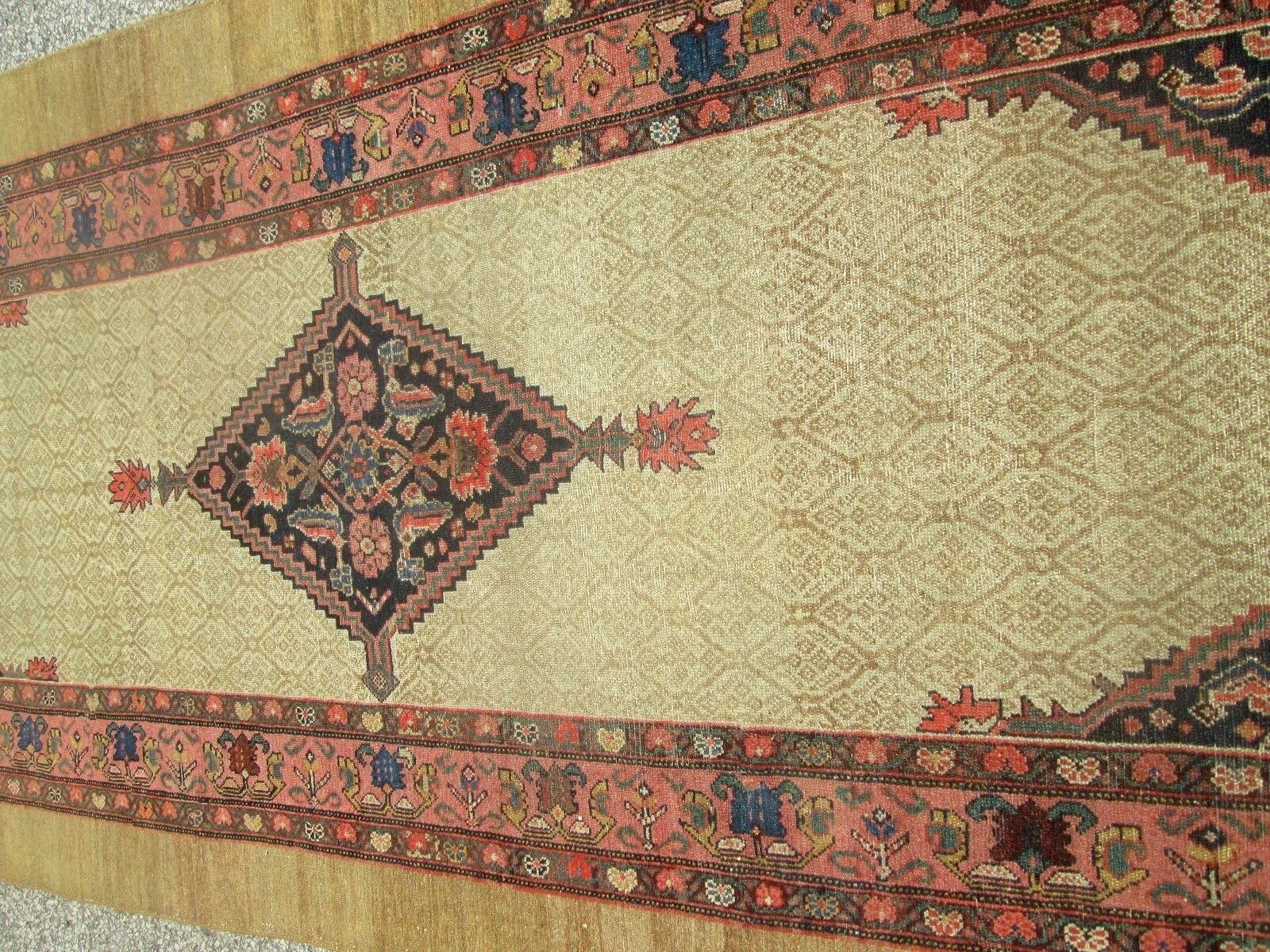 Antique N.W. Serab Oriental Rug, 1800s, 4.8x11.2