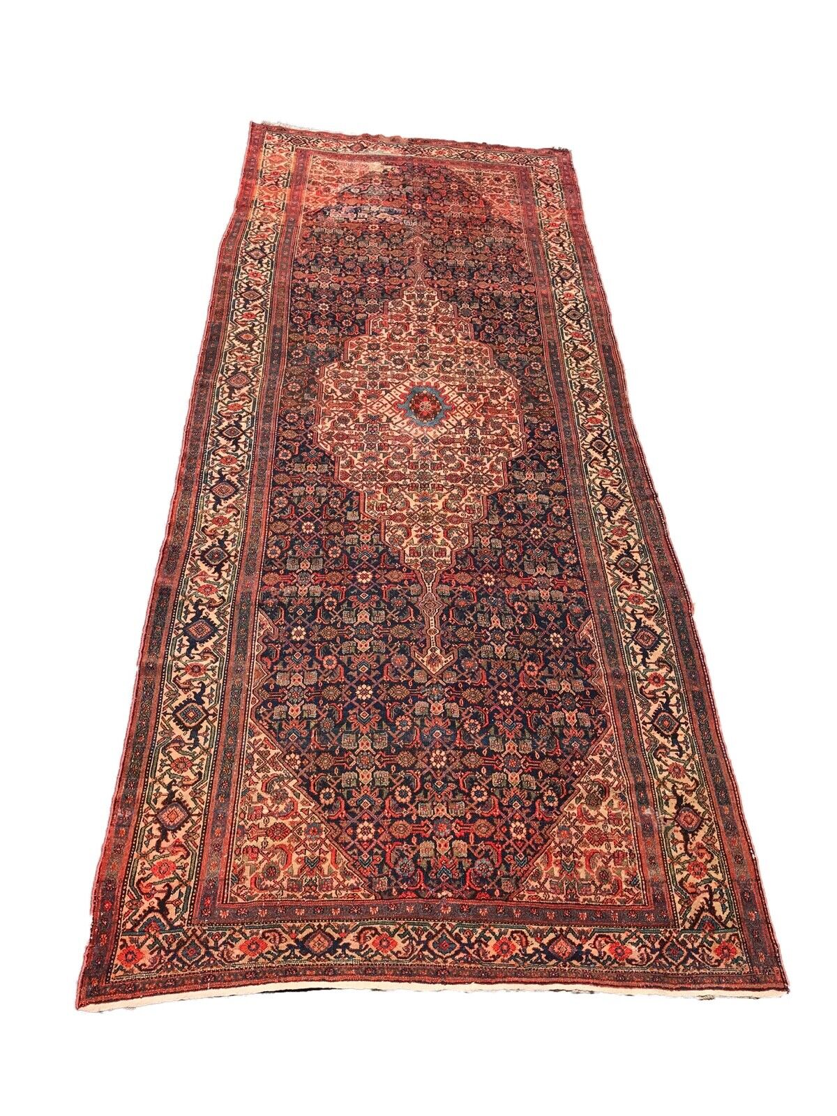 19th Century Fereghan Saruk Palace Rug 6'9" x 16'9