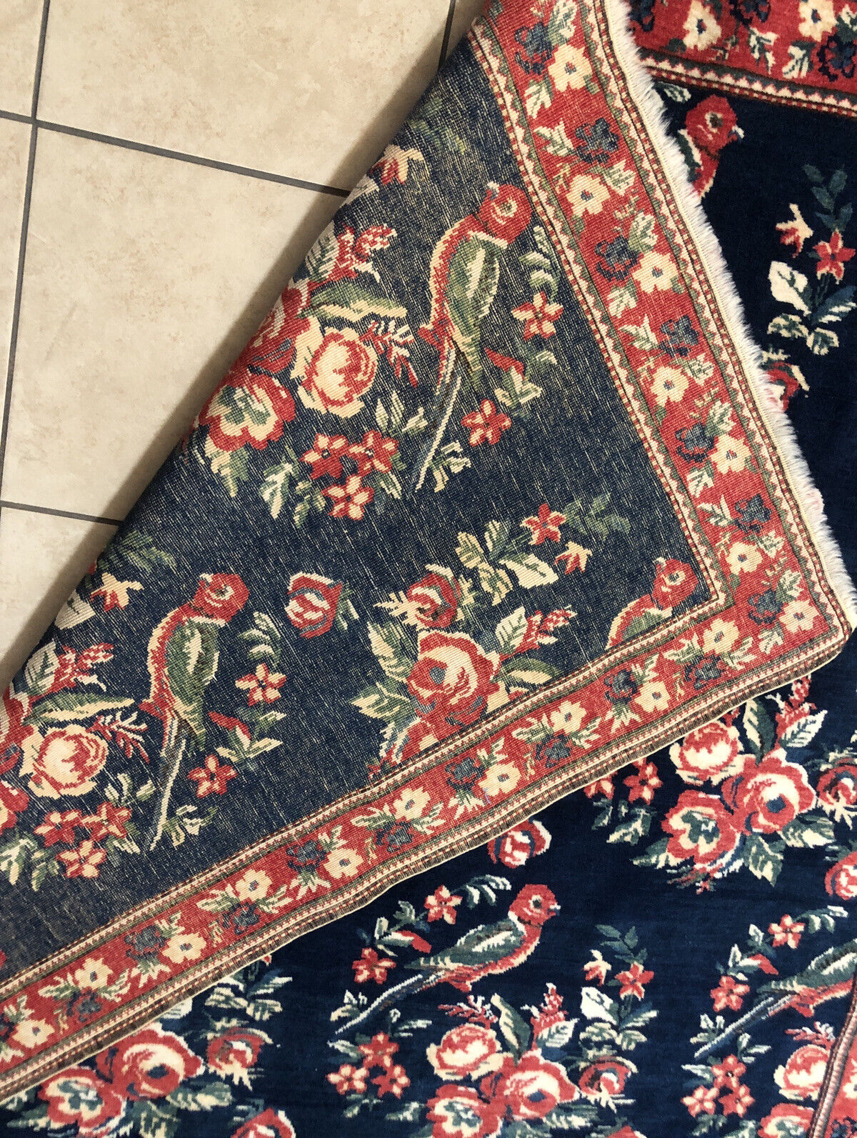 Armenian Karabagh Pictorial Antique Caucasian Rug