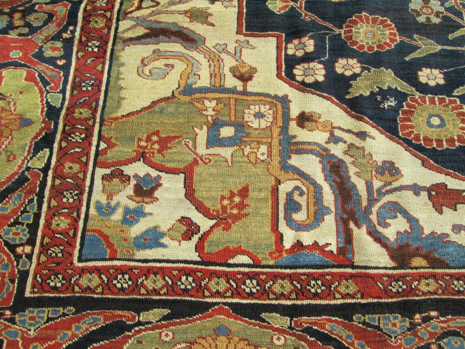 Oriental Serapi Carpet Rug 11 x 18