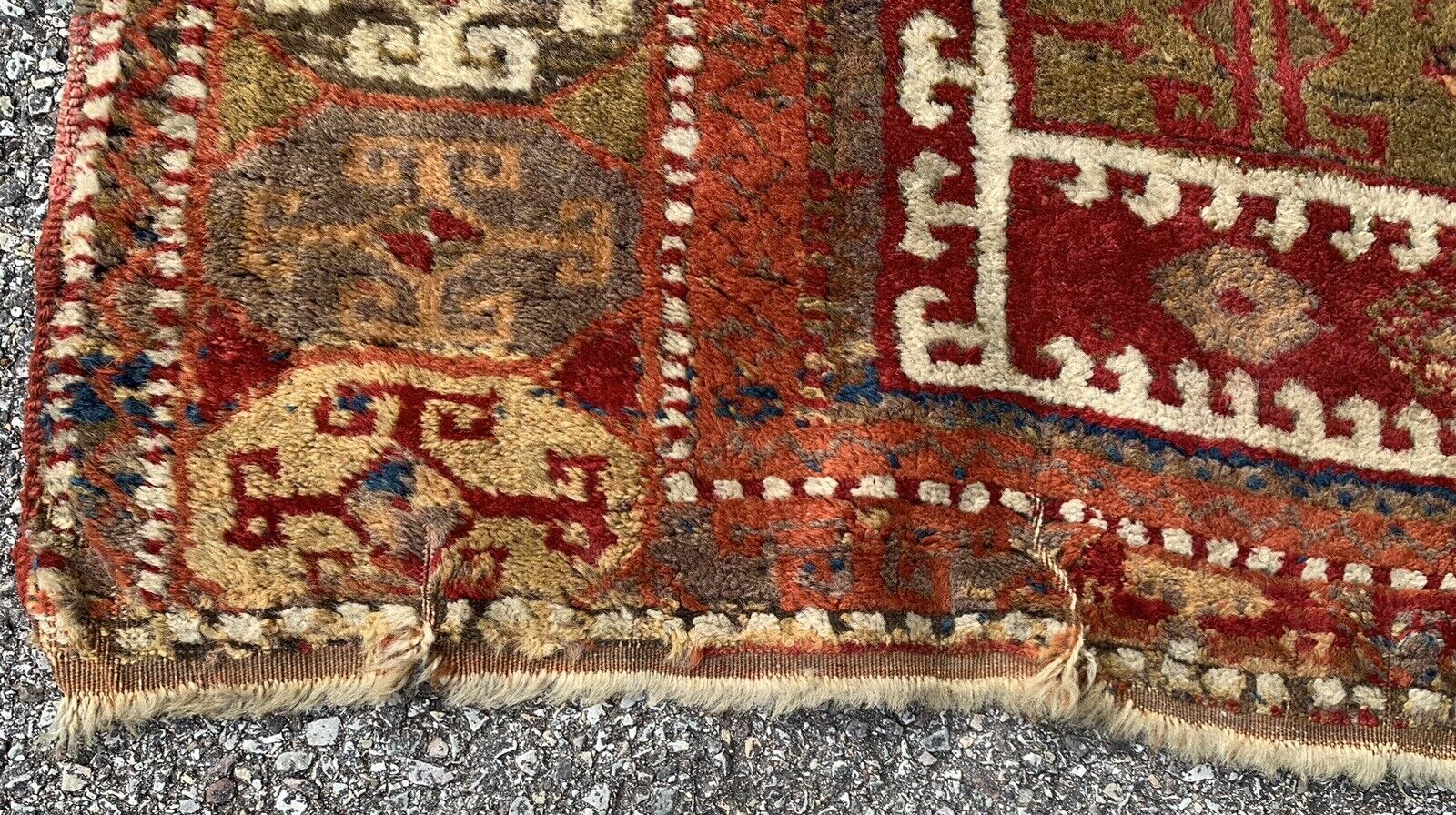 Circa 1900 Antique North West Persia Rug 3.9x6.1 Ft