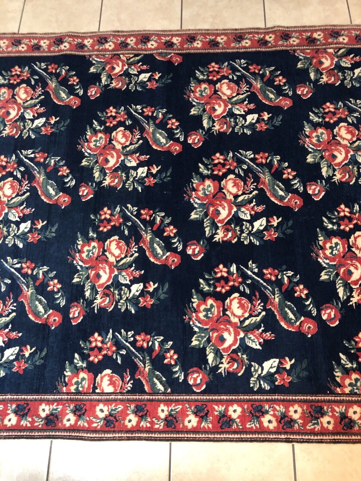 Armenian Karabagh Pictorial Antique Caucasian Rug