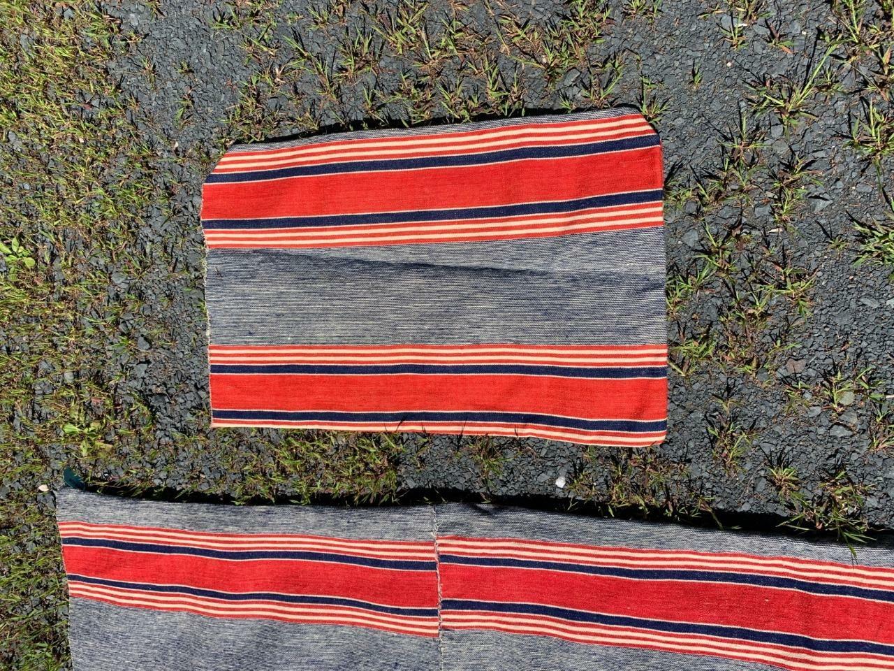 Antique Norwegian Handwoven Coverlet Tapestry, 1800s