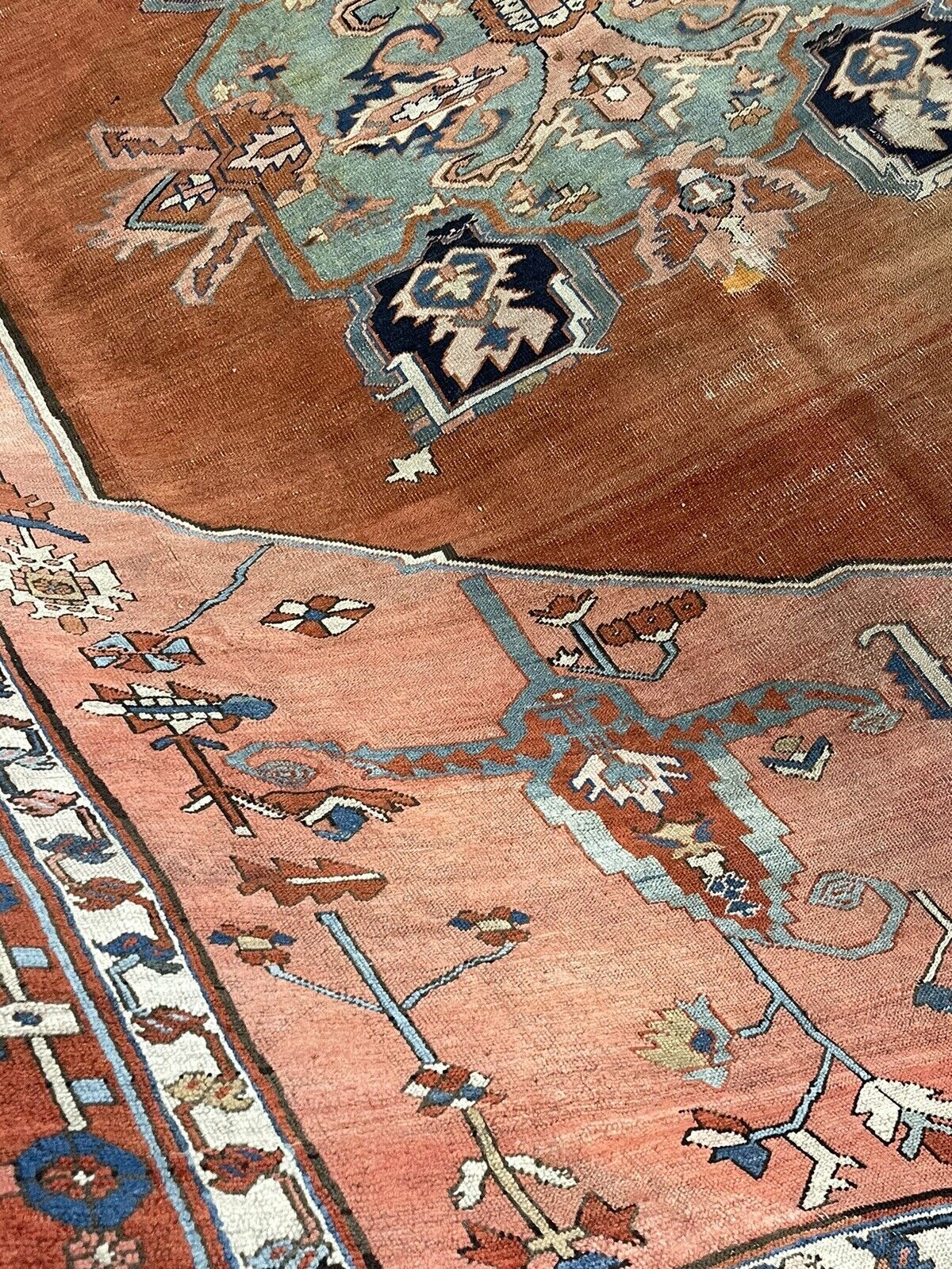 19th Century Serapi Rug - Mystical Art Investment