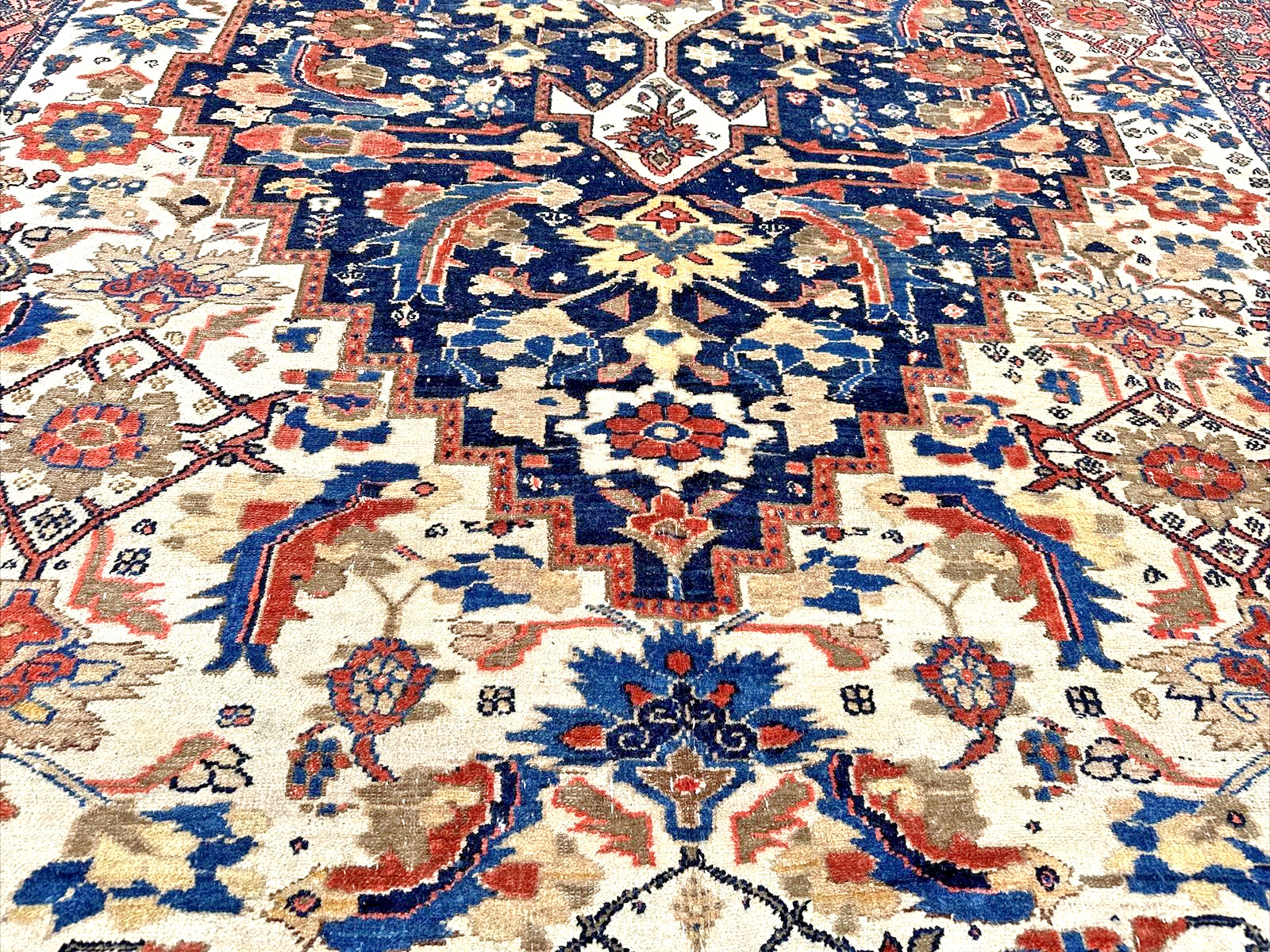 19th Century Kurdish Rug - Exquisite Mystical Art
