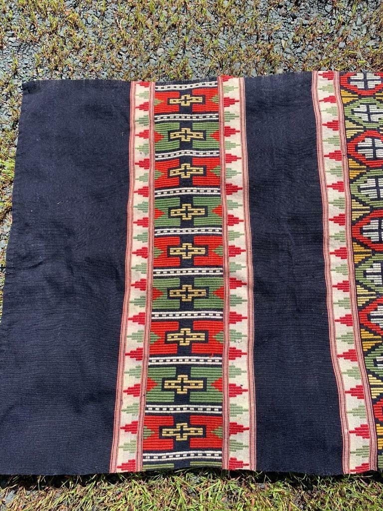 Antique Norwegian Handwoven Tapestry, 1800s, XL 9'x3