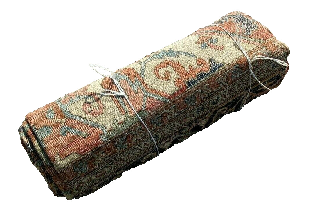 Rare 11x15 Antique Serapi Oriental Carpet