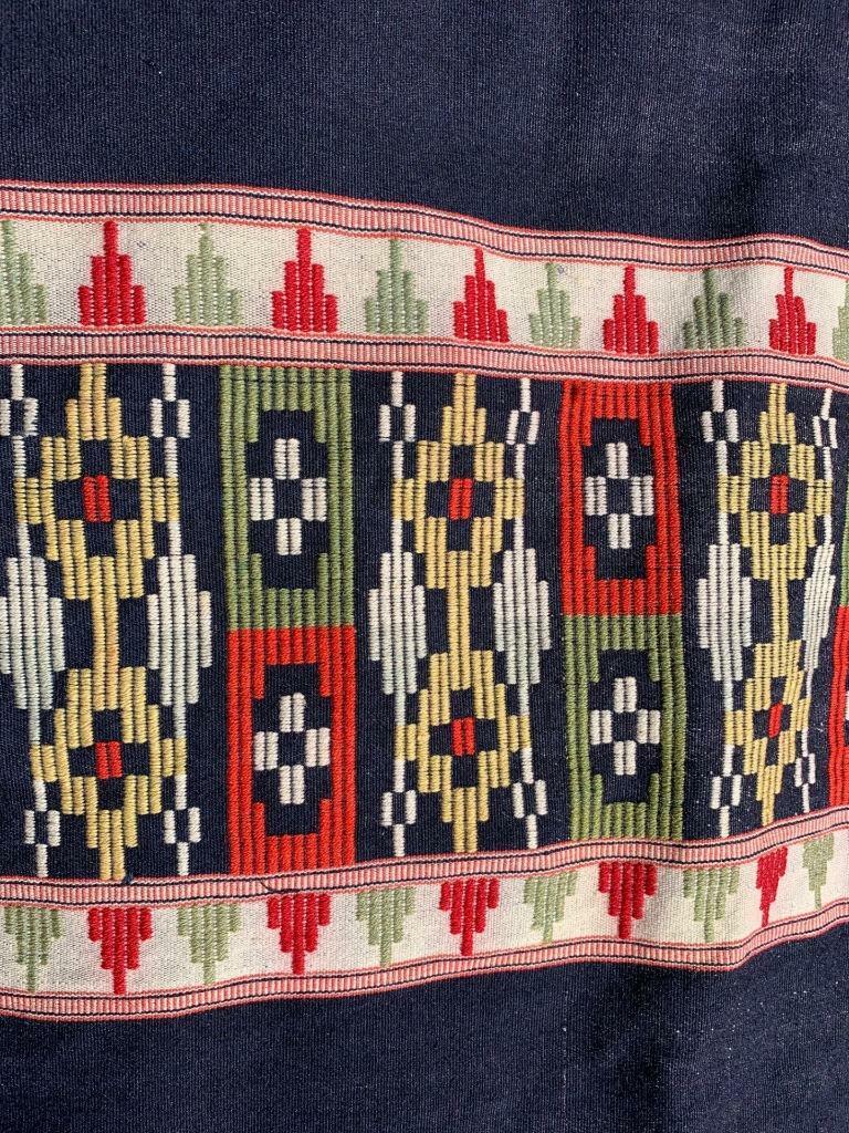 Antique Norwegian Handwoven Tapestry, 1800s, XL 9'x3