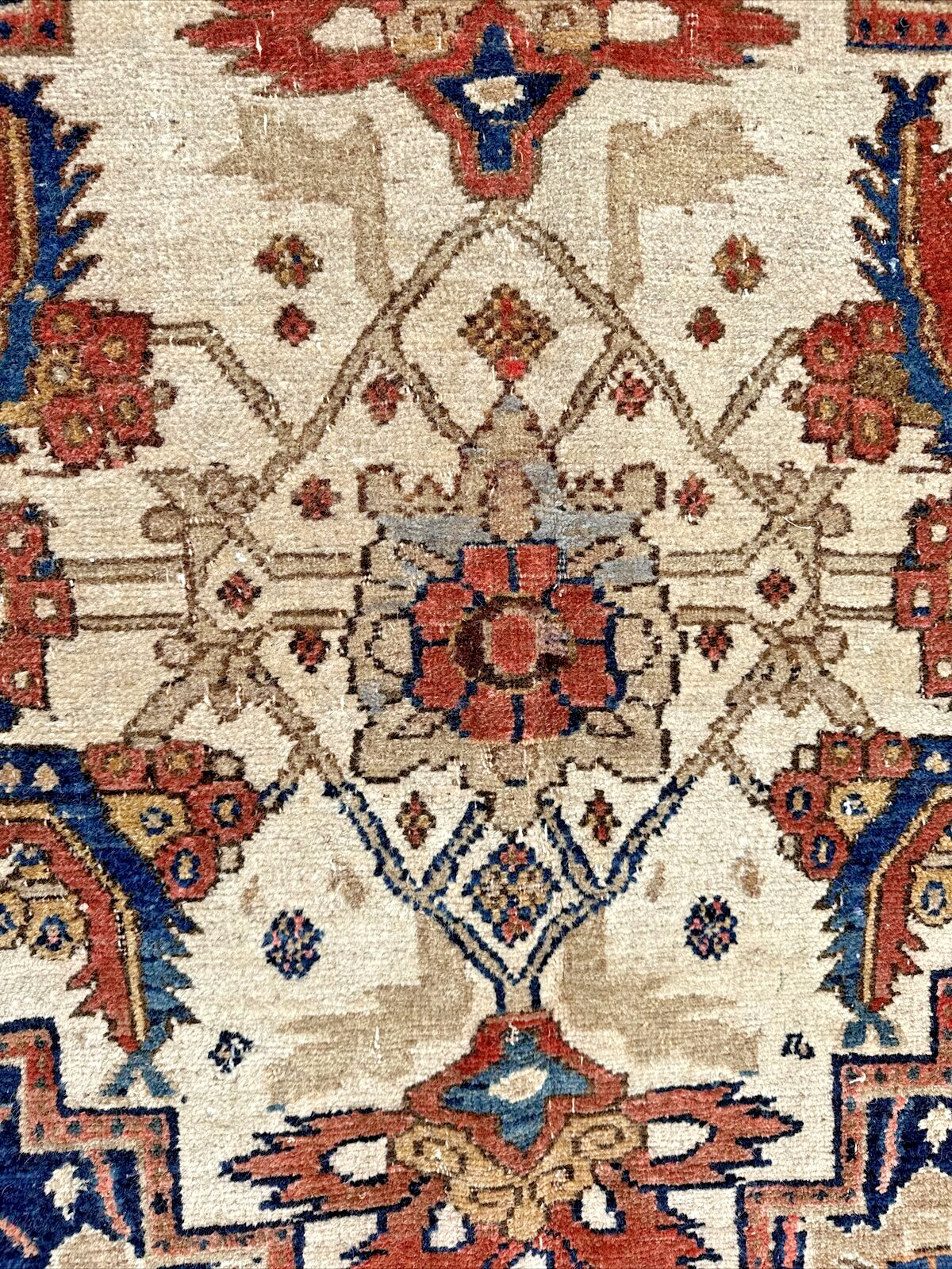 19th Century Kurdish Rug - Exquisite Mystical Art