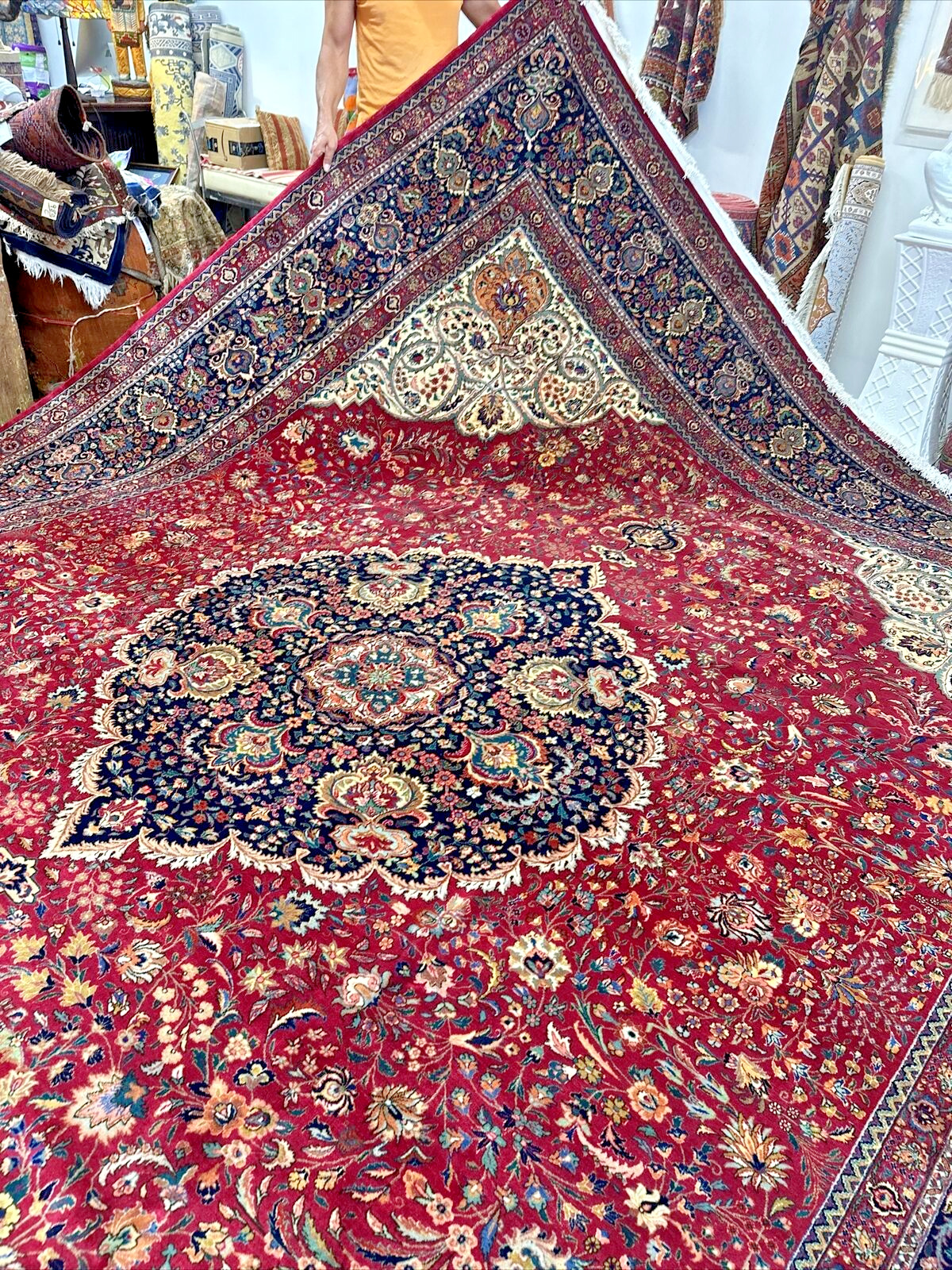 Vintage PETAG Tabrizz Mystical Art Ruby 11x15