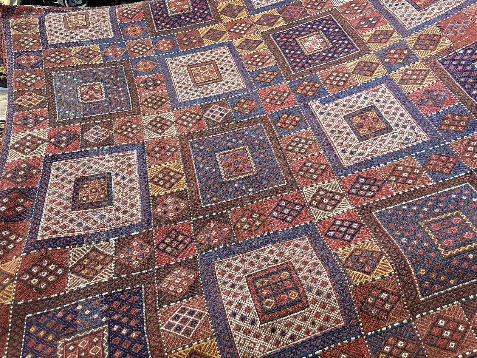 19th Century Rare Caucasian Verne Collectible Textile