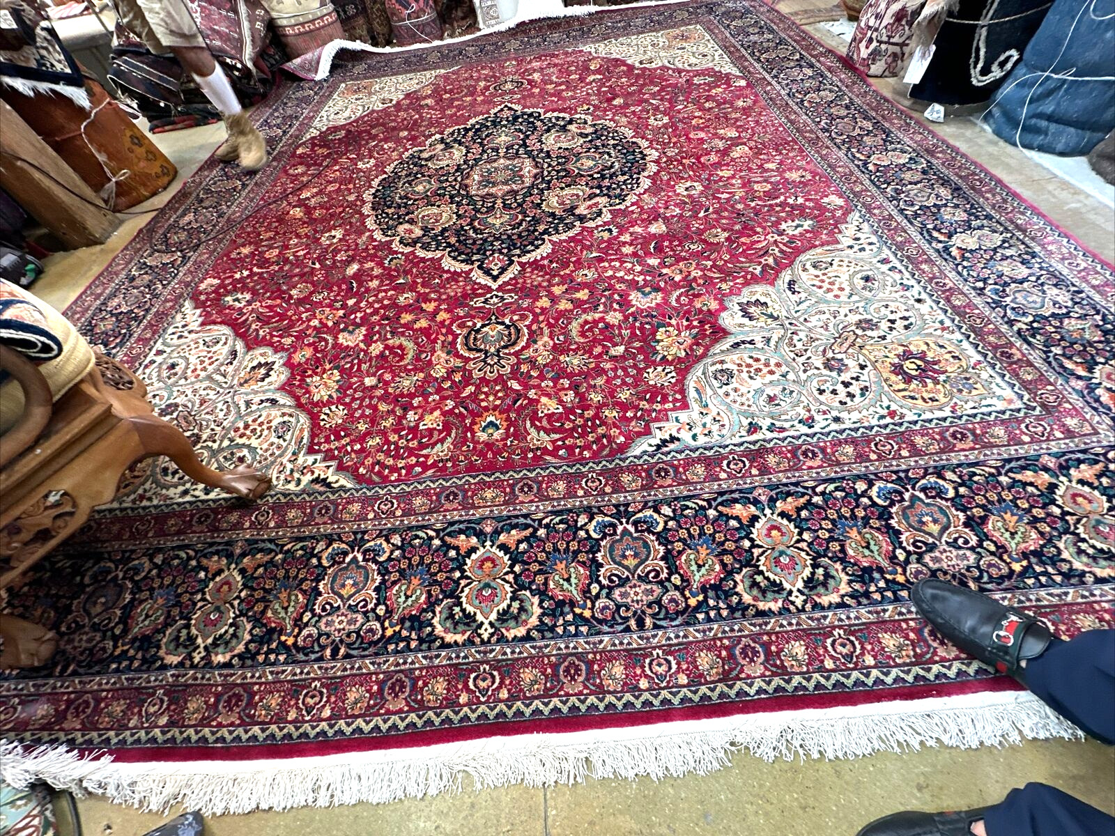 Vintage PETAG Tabrizz Mystical Art Ruby 11x15