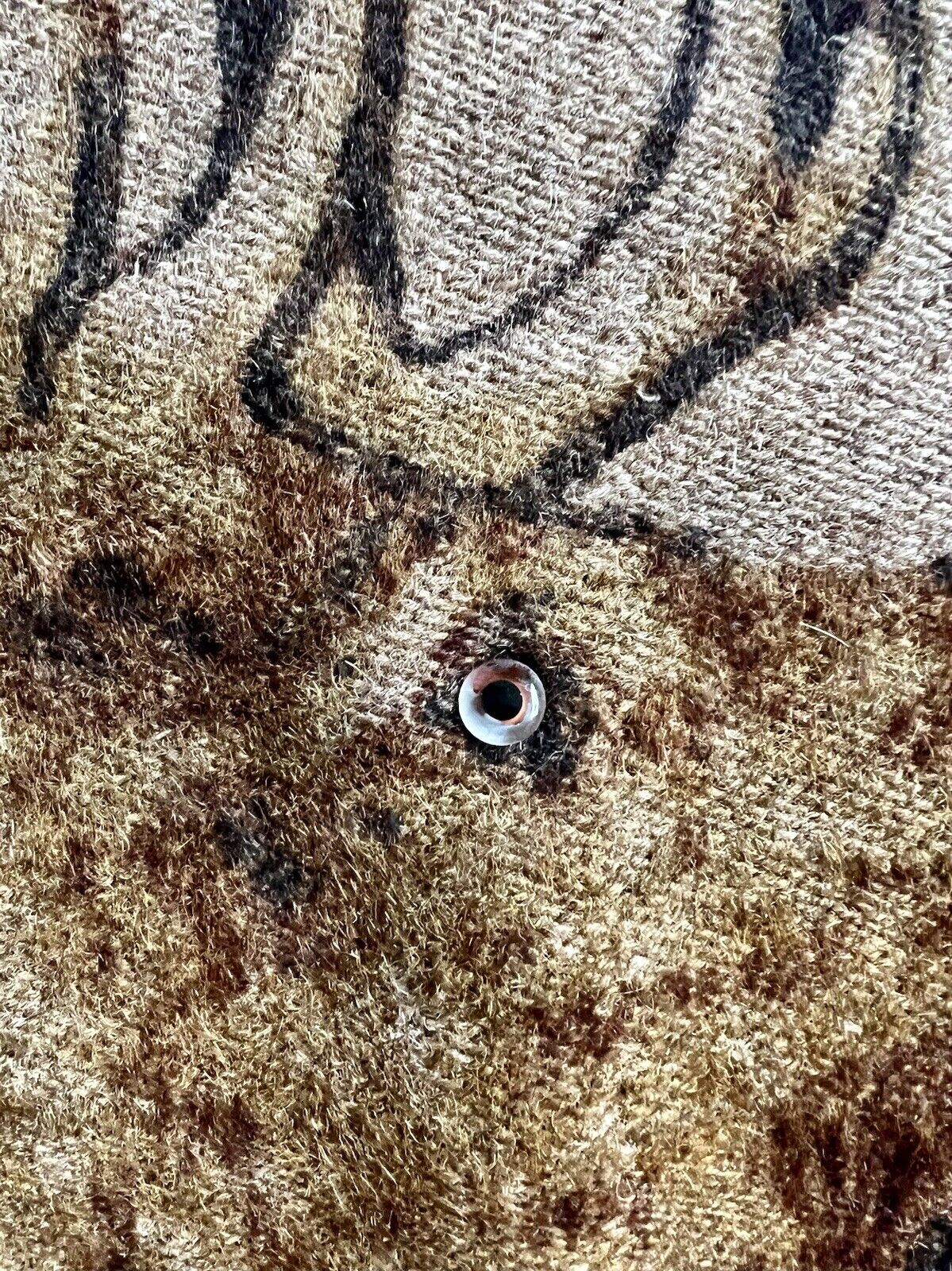 Victorian Horsehair Buggy Lap Blanket 48x60