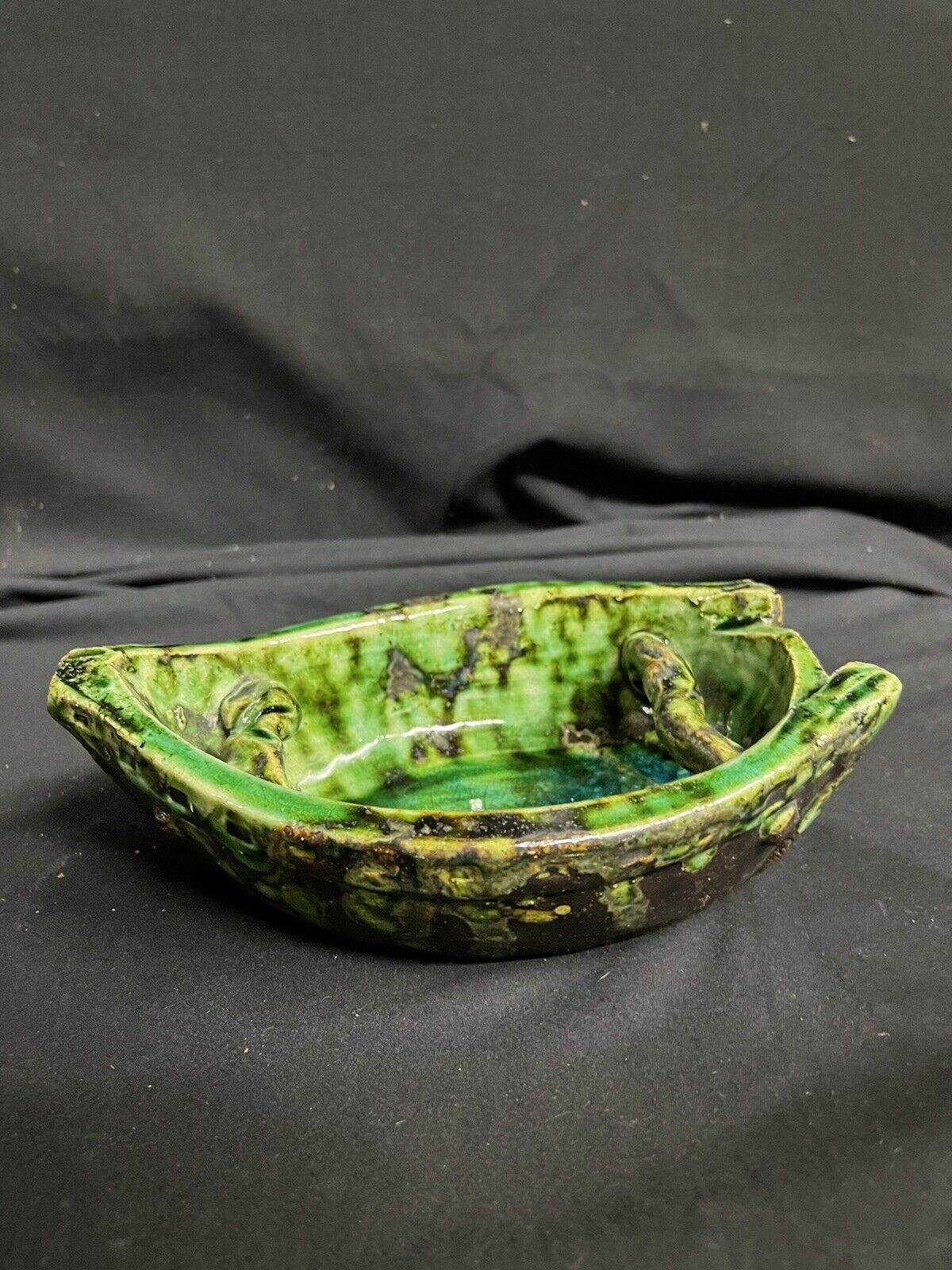 19th Century Majolica Decorative Tray