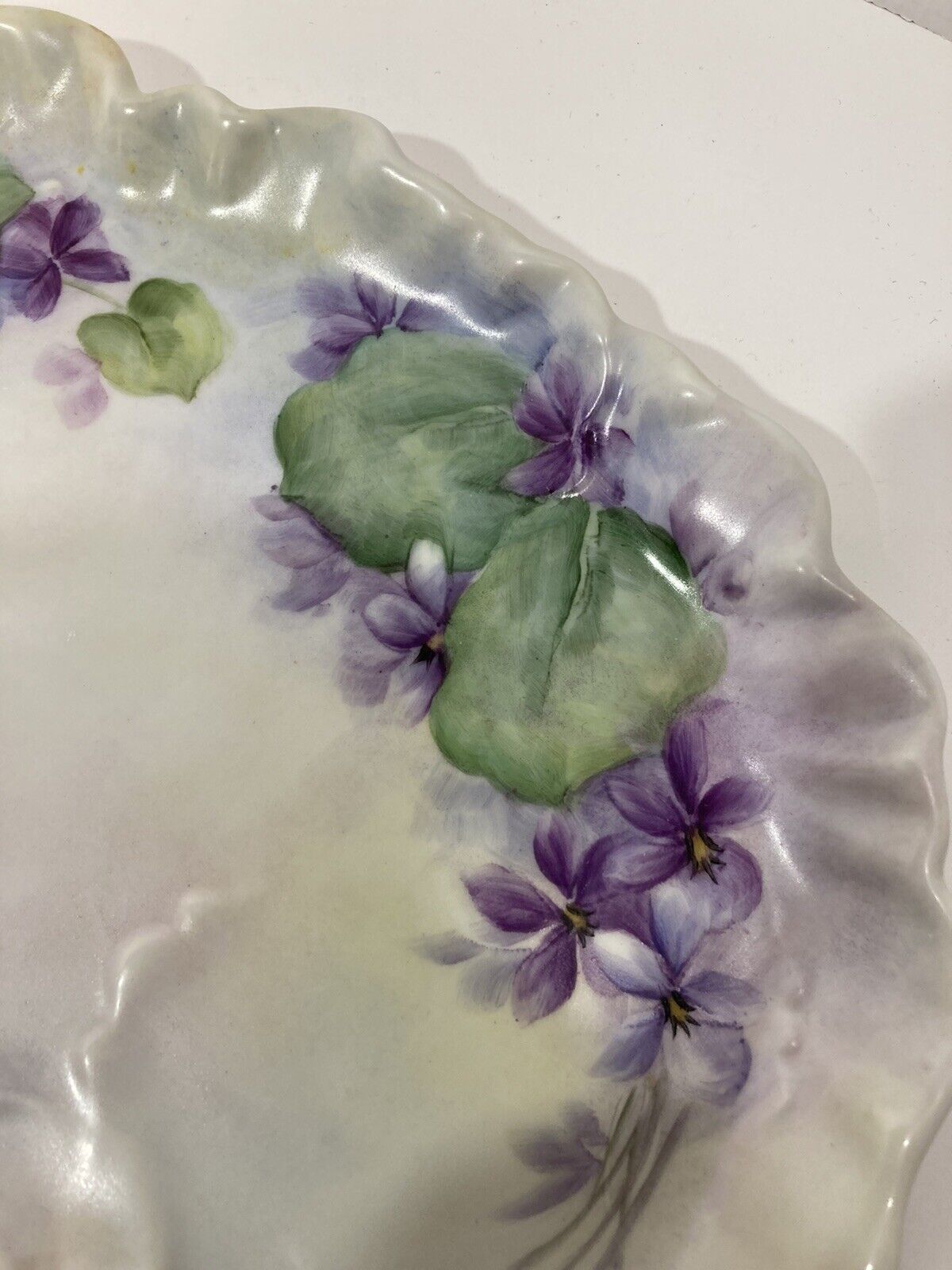 Vintage Celine Newell Hand Painted Porcelain Tray