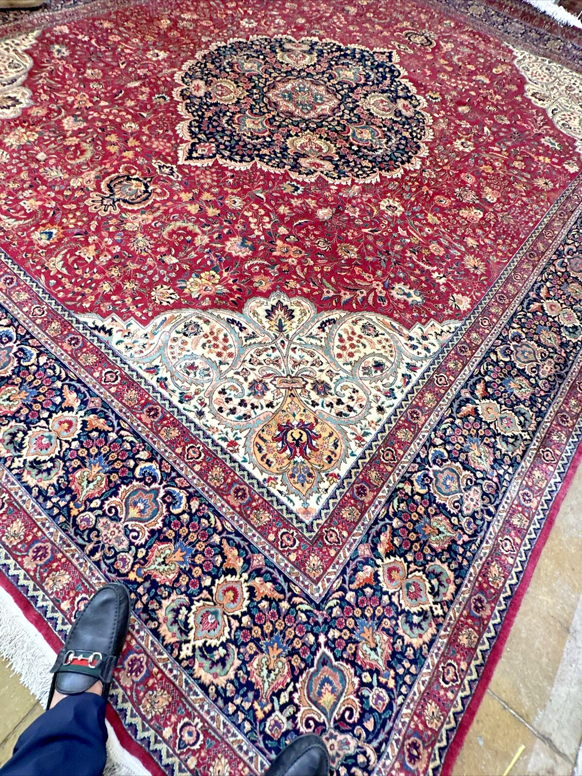Vintage PETAG Tabrizz Mystical Art Ruby 11x15