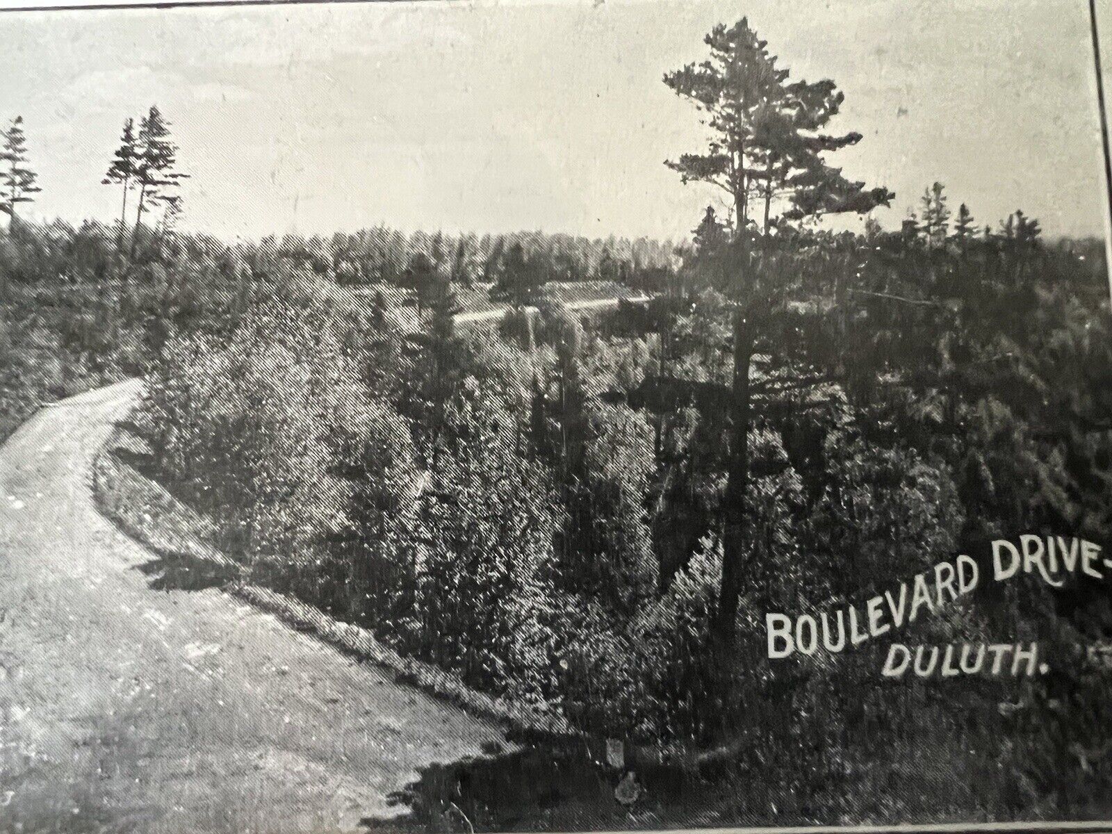 Antique Duluth Boulevard Drive Tip Tray 1900s