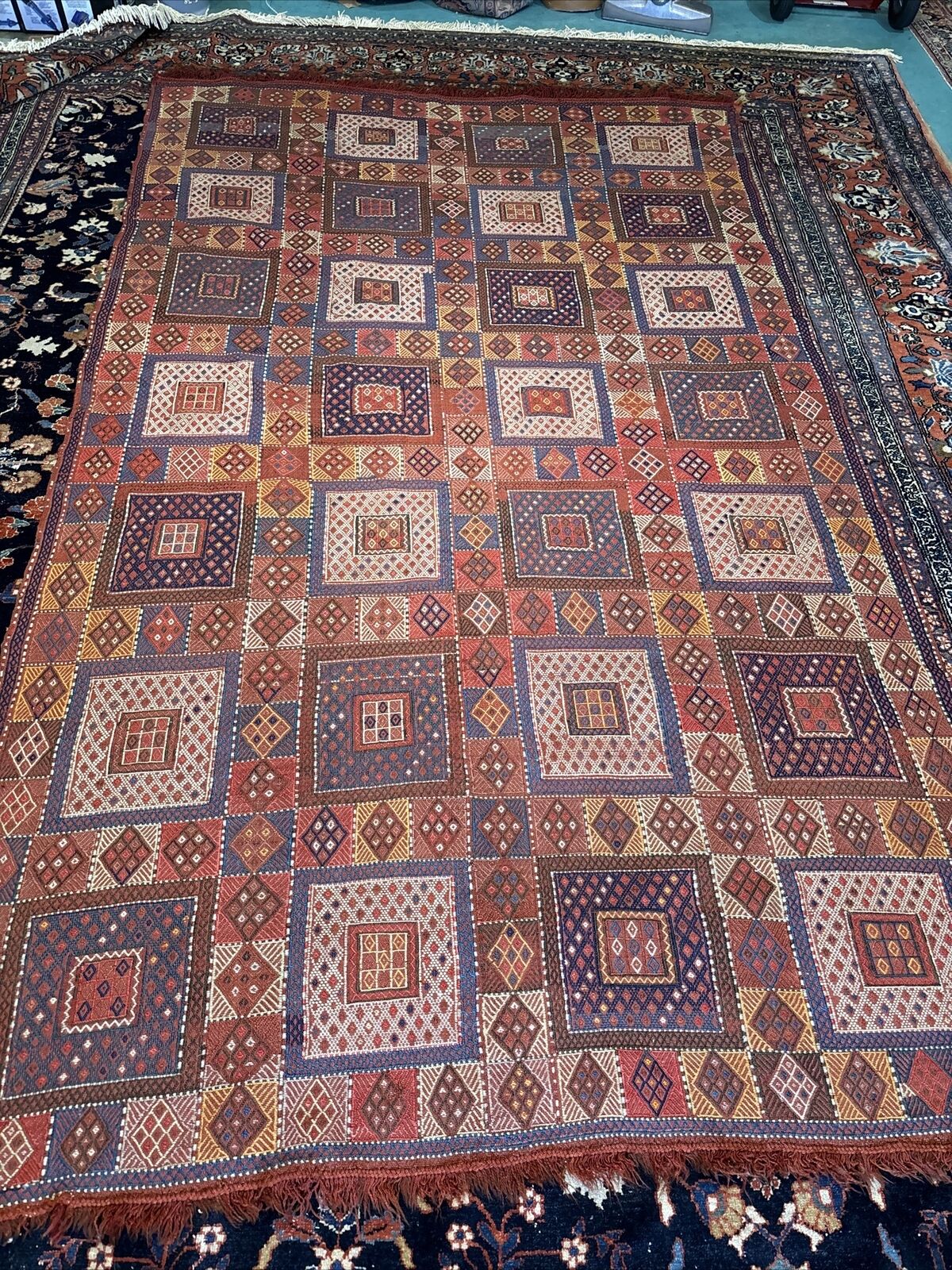 19th Century Rare Caucasian Verne Collectible Textile