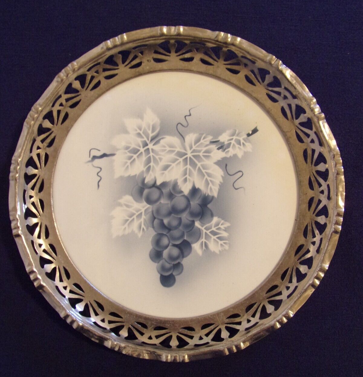 Art Nouveau Porcelain Serving Tray by Wumak