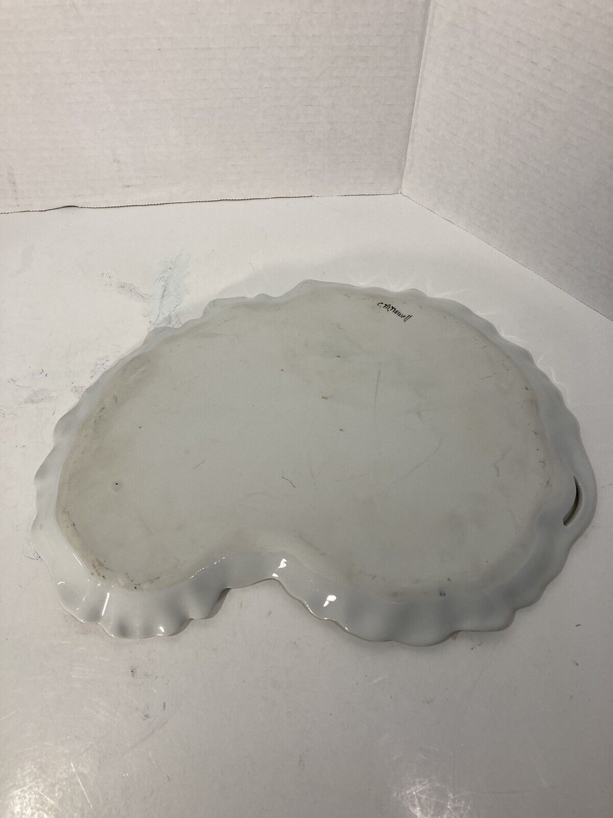 Vintage Celine Newell Hand Painted Porcelain Tray