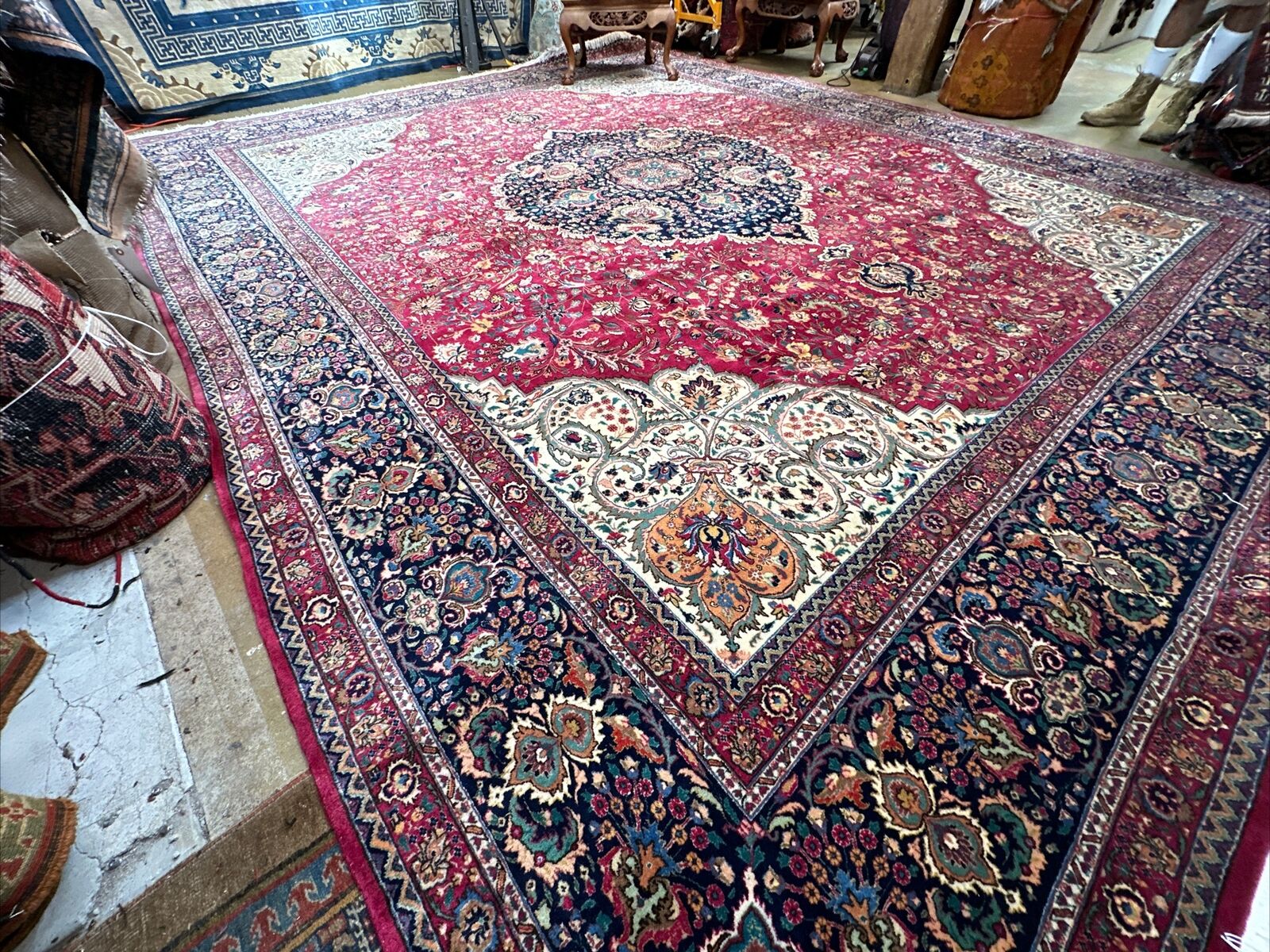 Vintage PETAG Tabrizz Mystical Art Ruby 11x15