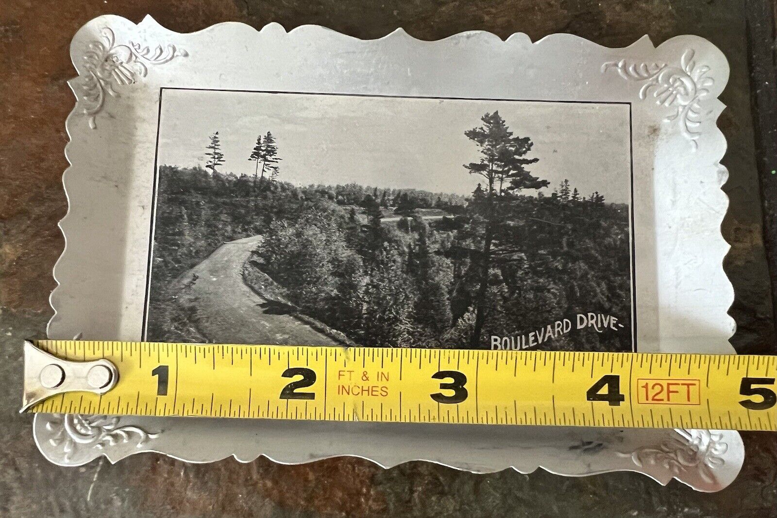 Antique Duluth Boulevard Drive Tip Tray 1900s