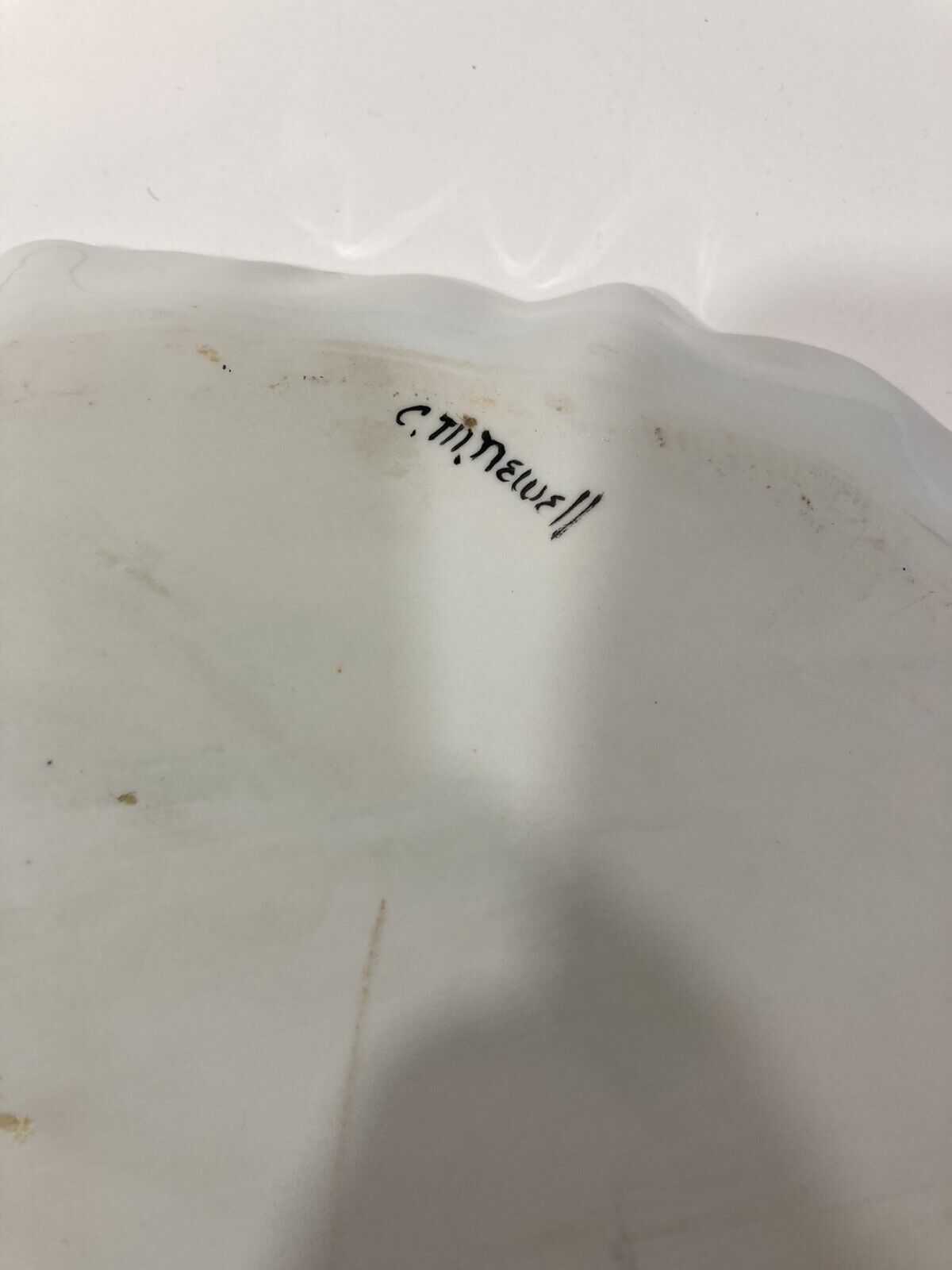 Vintage Celine Newell Hand Painted Porcelain Tray