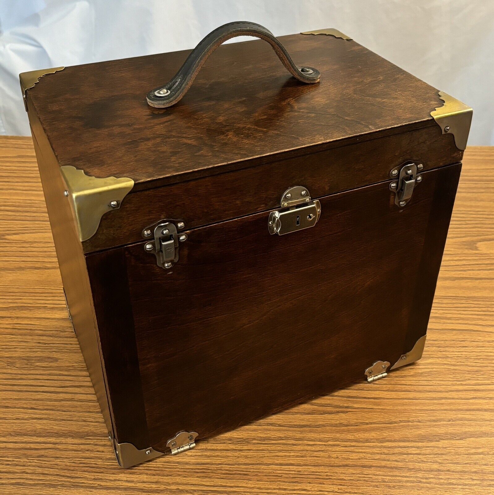 Early 1900s Portable Dental Cabinet with 10 Drawers