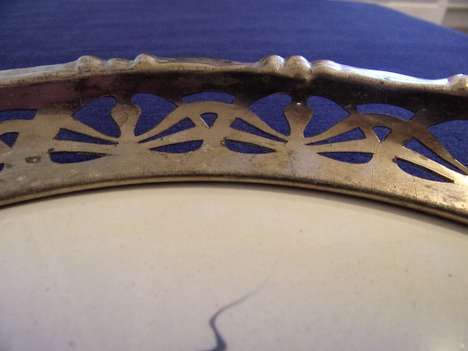 Art Nouveau Porcelain Serving Tray by Wumak