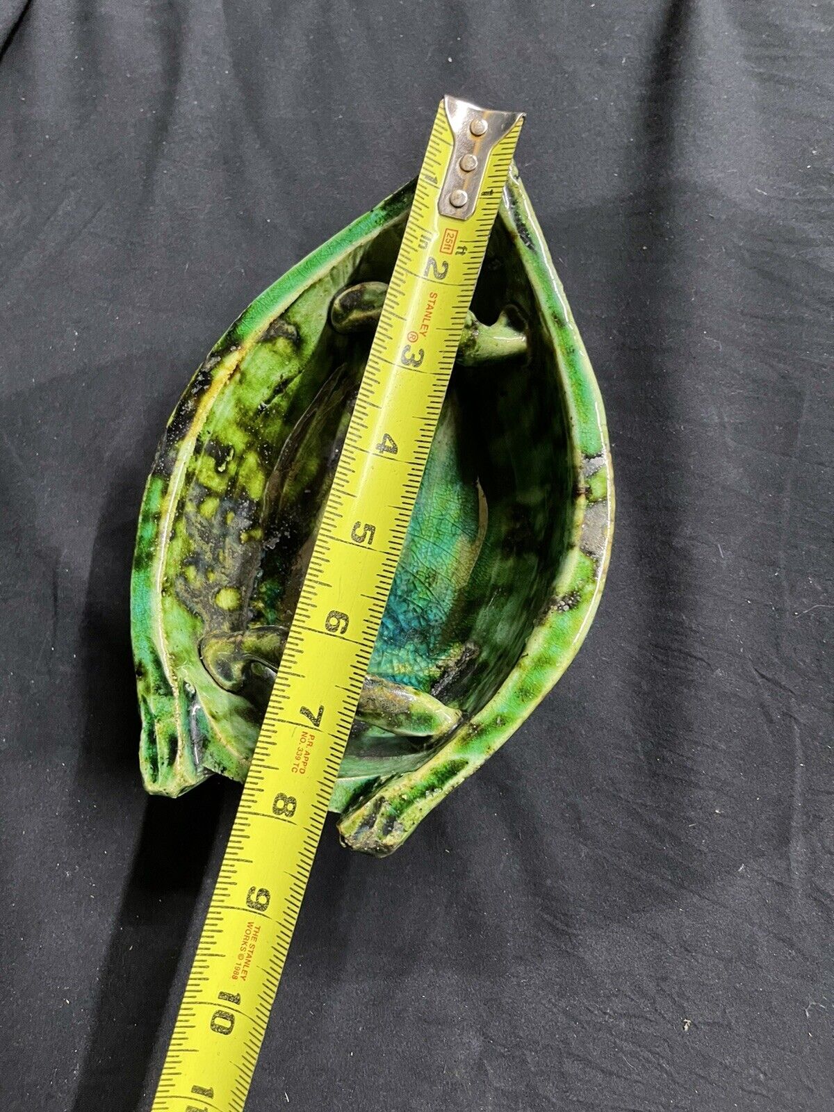 19th Century Majolica Decorative Tray