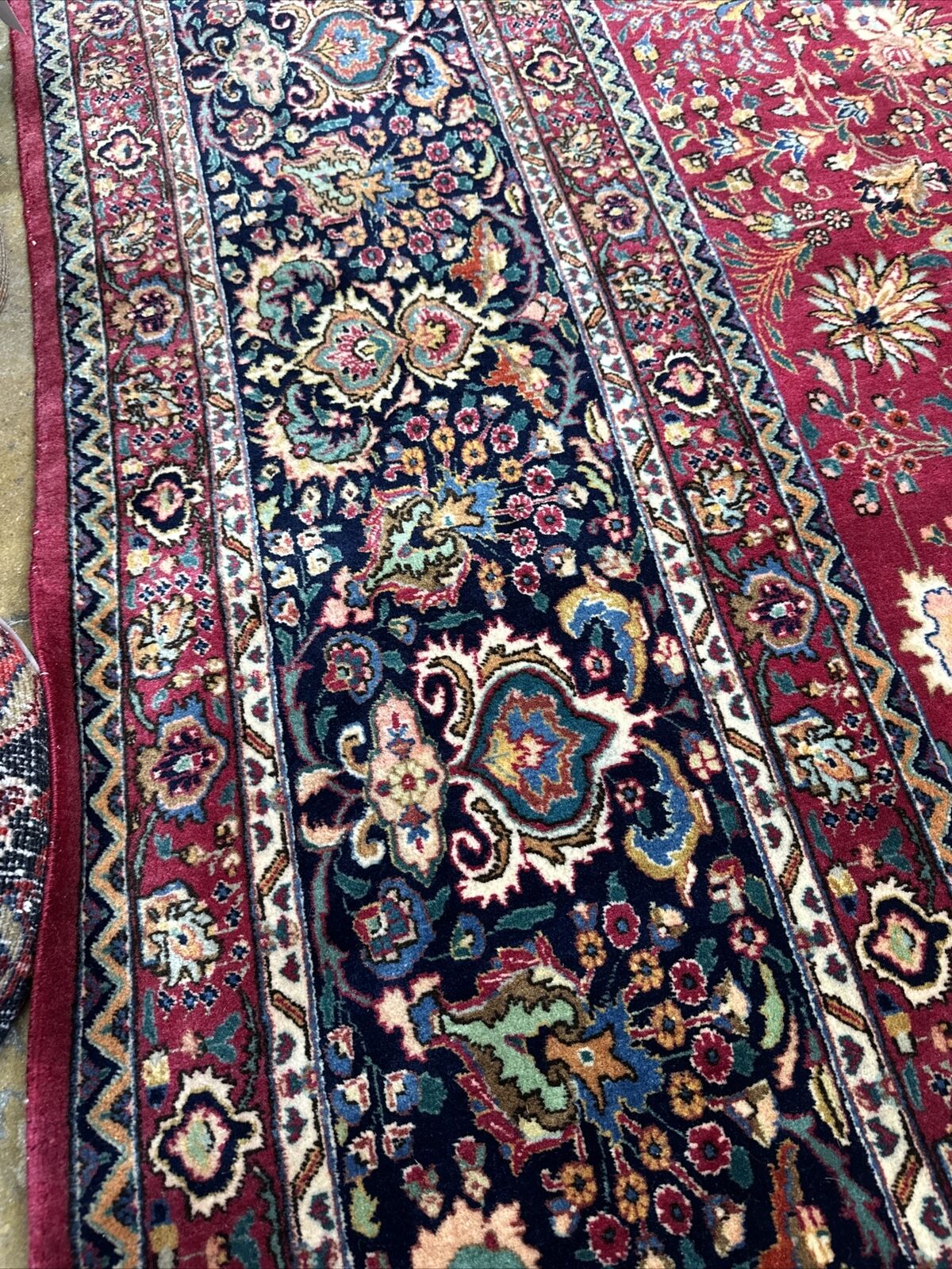 Vintage PETAG Tabrizz Mystical Art Ruby 11x15