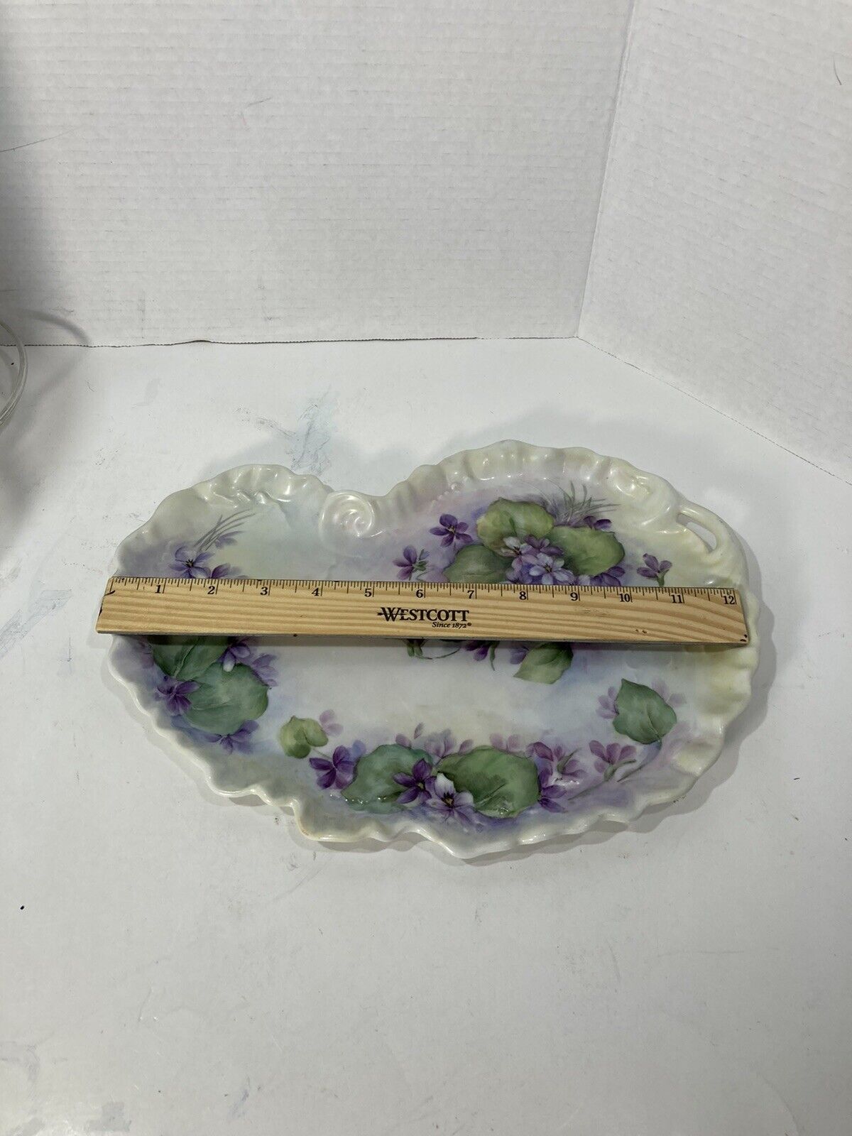 Vintage Celine Newell Hand Painted Porcelain Tray