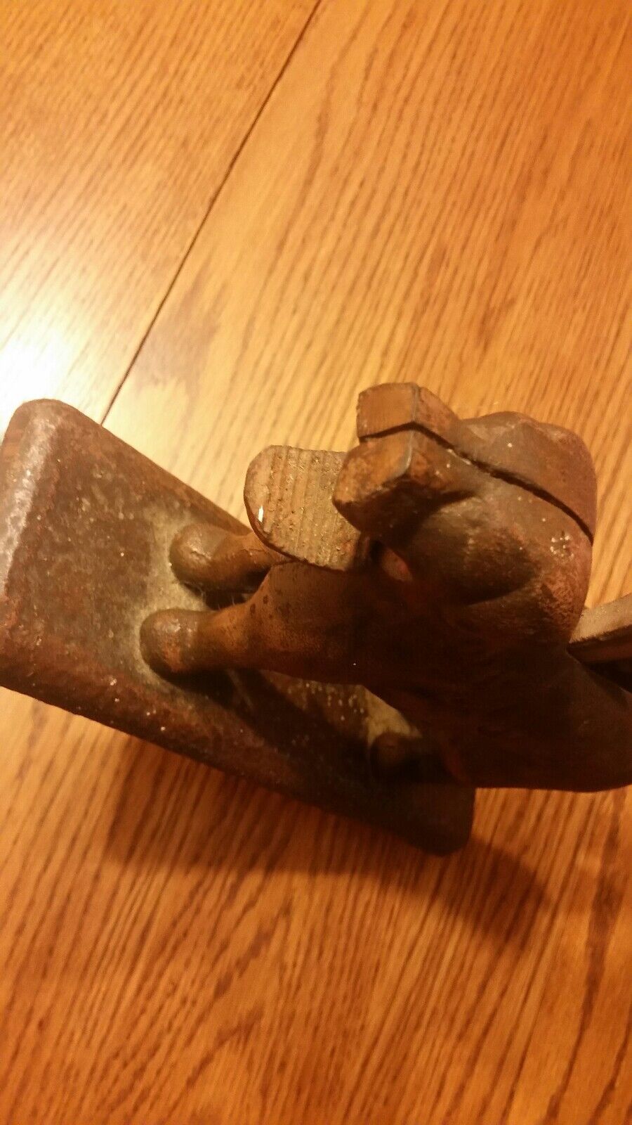 Vintage Early 1900s Cast Iron Dog Tray Nutcracker