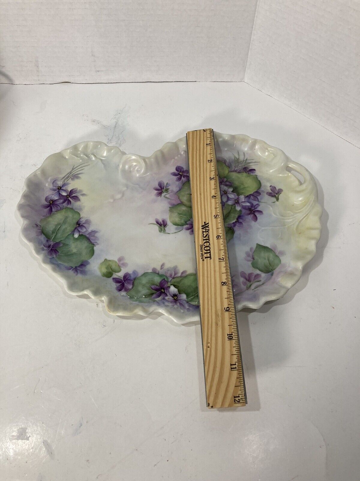 Vintage Celine Newell Hand Painted Porcelain Tray