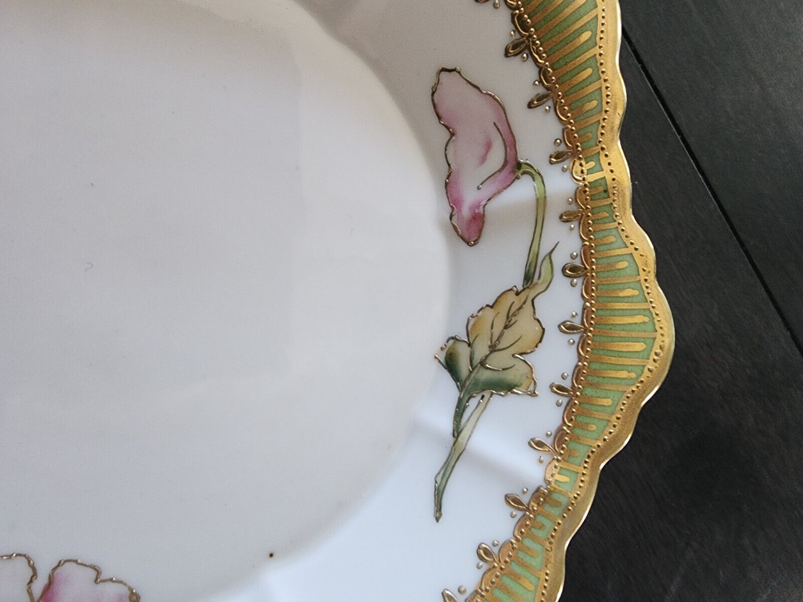 Art Nouveau Hand Painted Nippon Dresser Tray