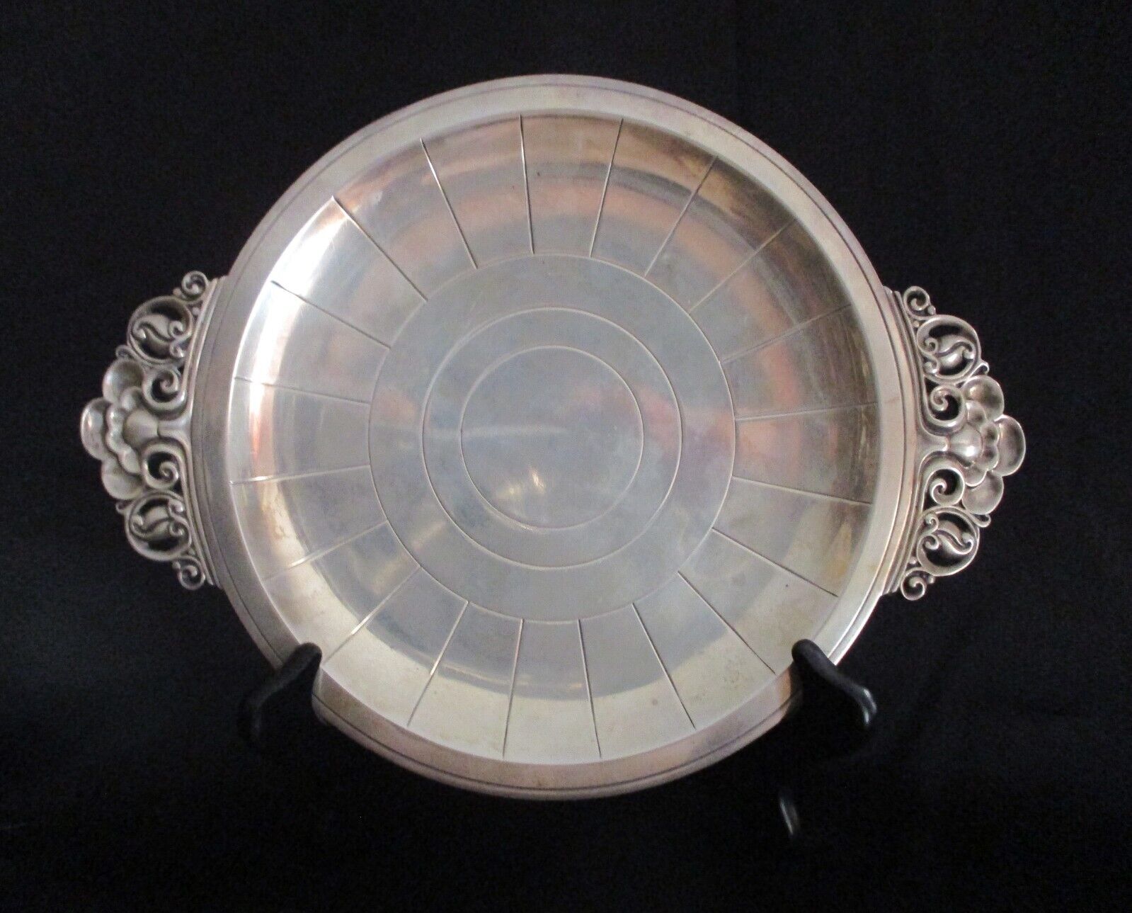 Tiffany & Co Art Nouveau Sterling Silver Tray