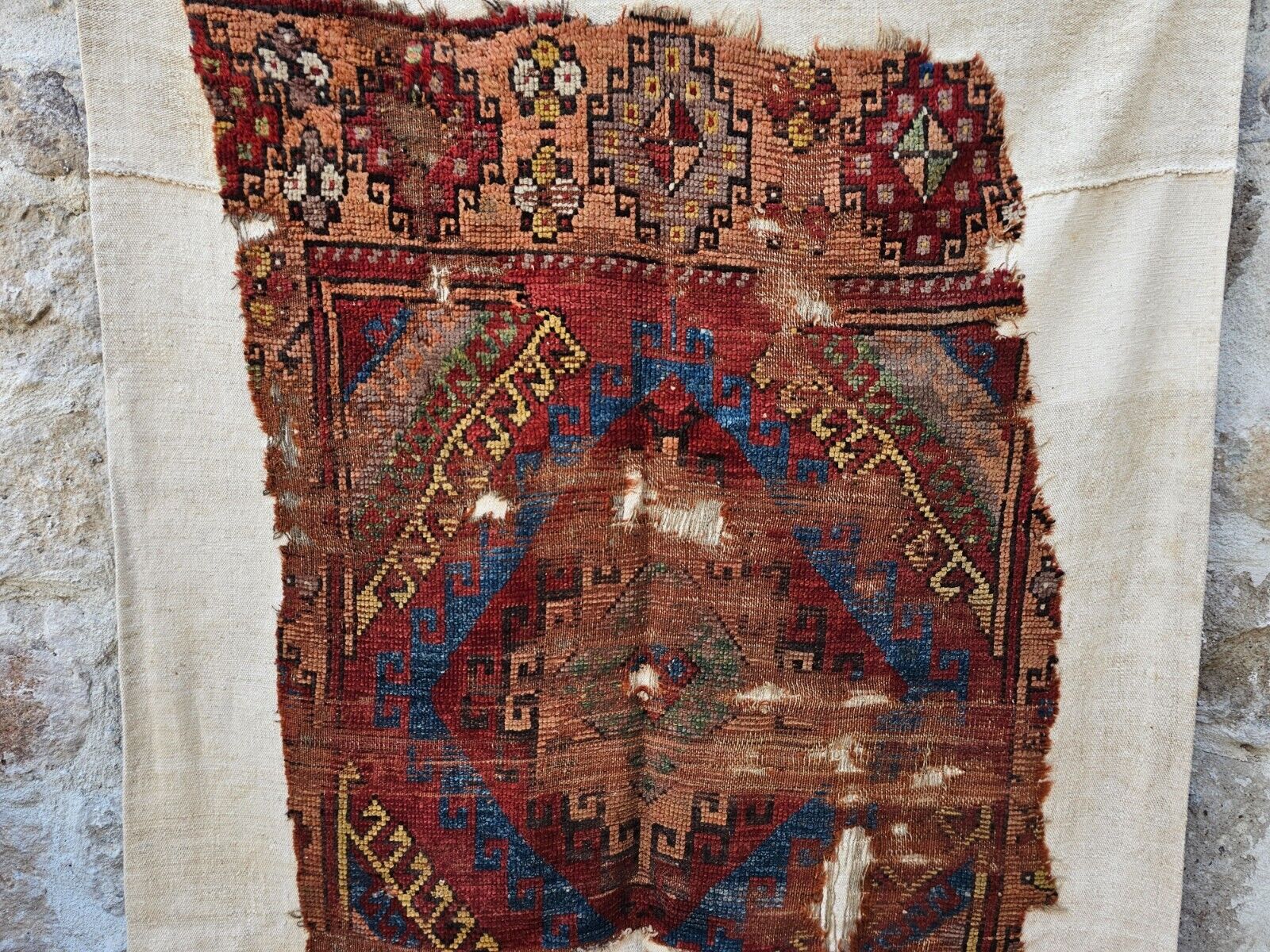 18th Century Anatolian Konya Carpet Fragment