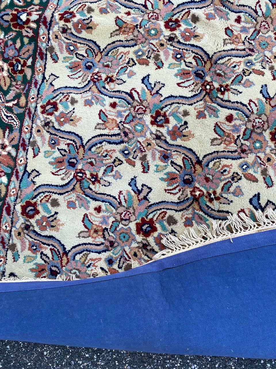 Hand-Tufted Heavy Wool Pile Area Rug 5x8