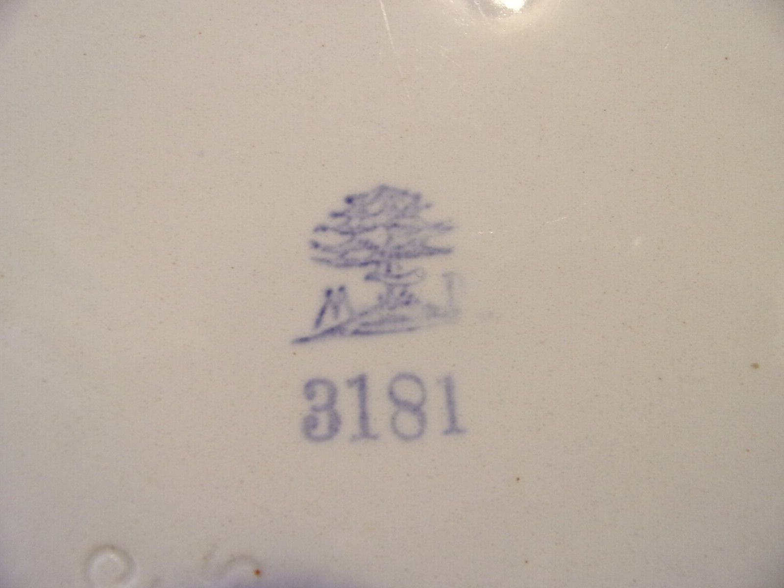 Art Nouveau Porcelain Serving Tray by Wumak