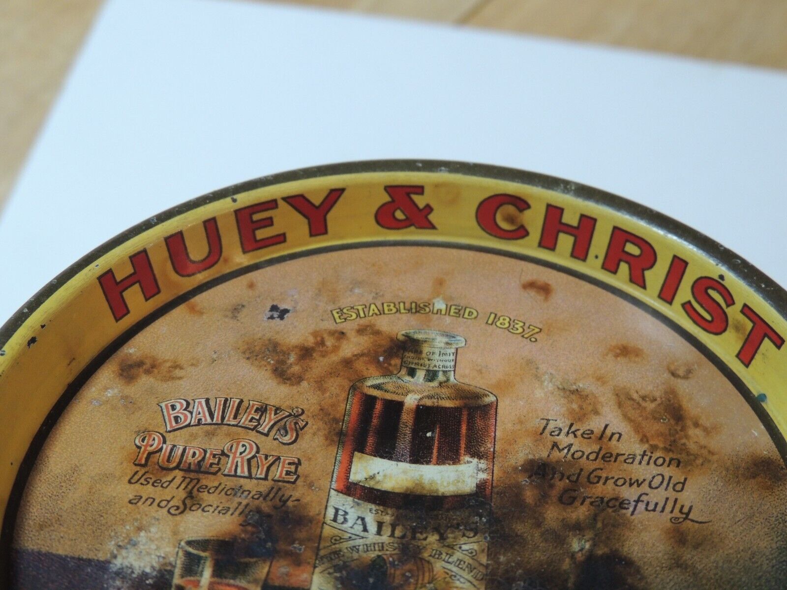 Vintage Fairy Soap and Rye Tip Tray Set