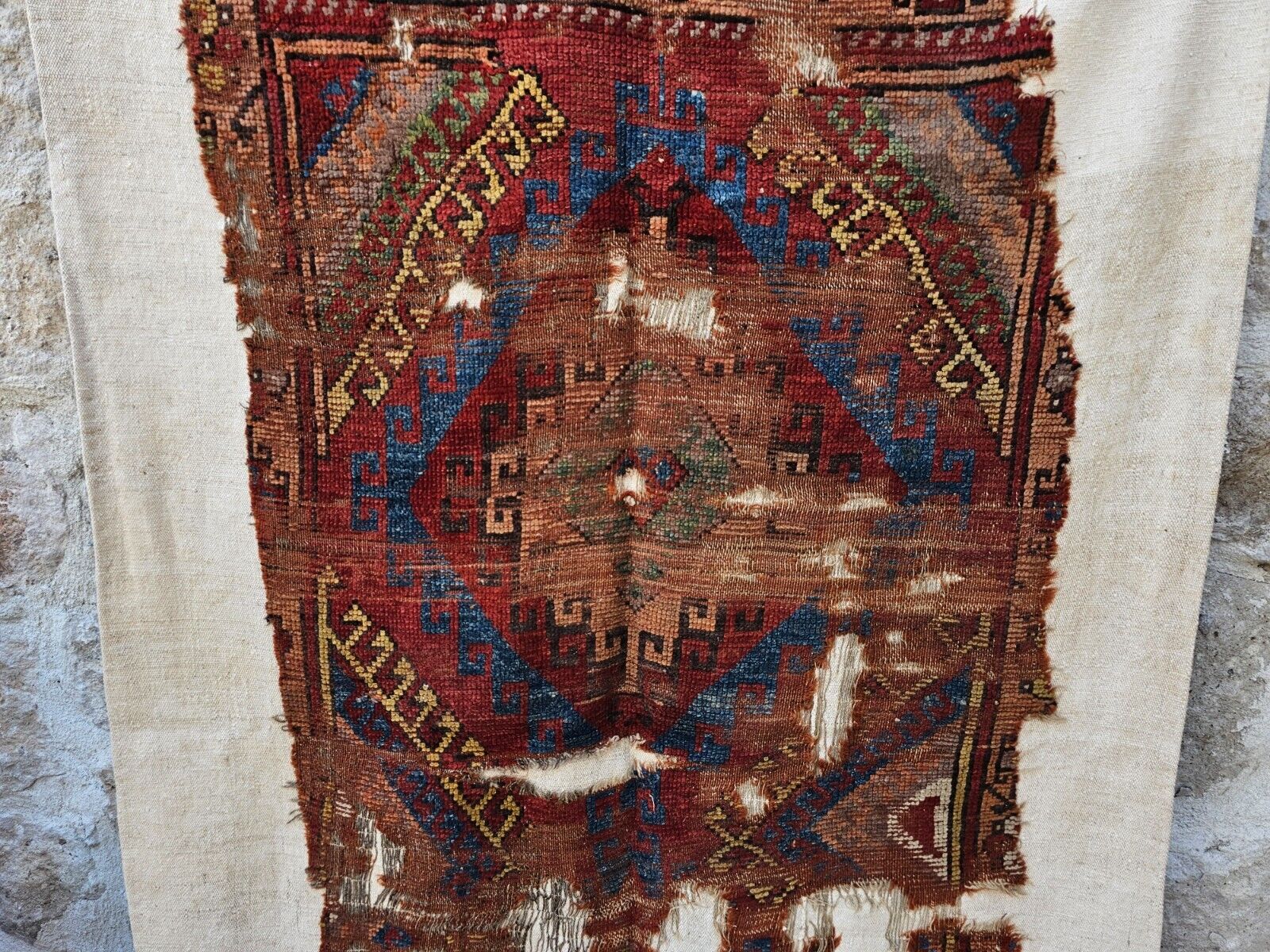 18th Century Anatolian Konya Carpet Fragment