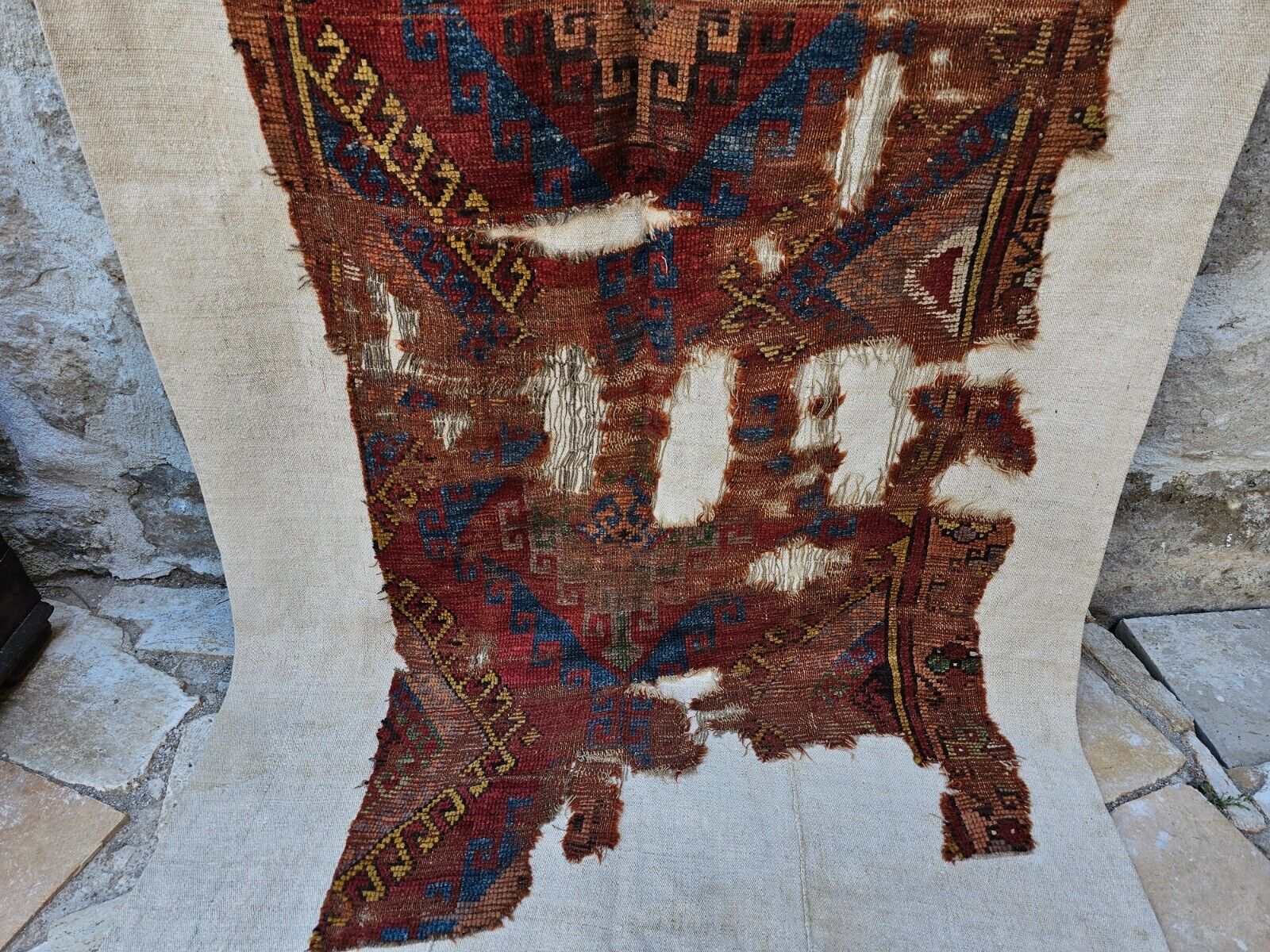 18th Century Anatolian Konya Carpet Fragment